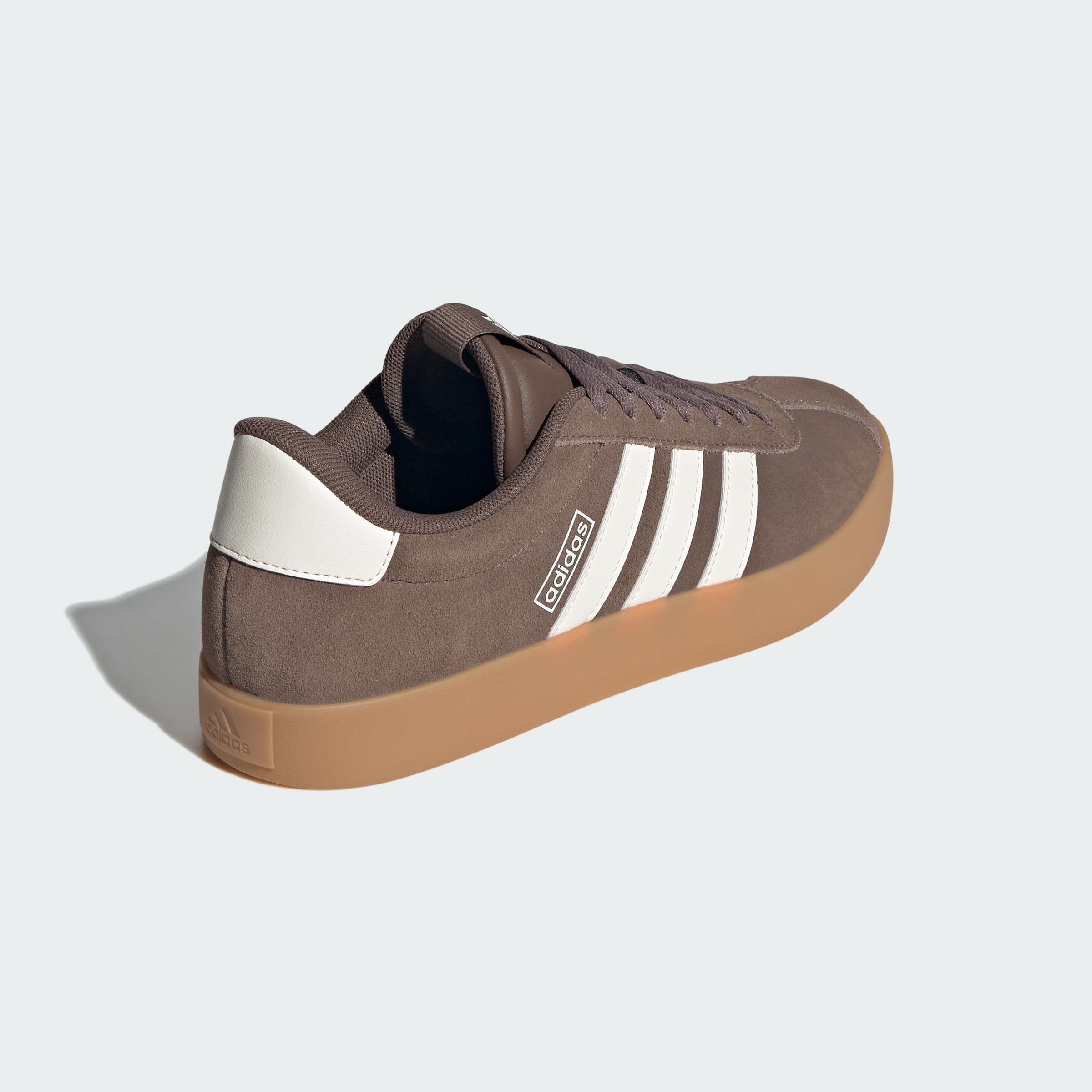 Adidas VL Court 3.0 Femme Earth Strata Chalk White Gum-3 F