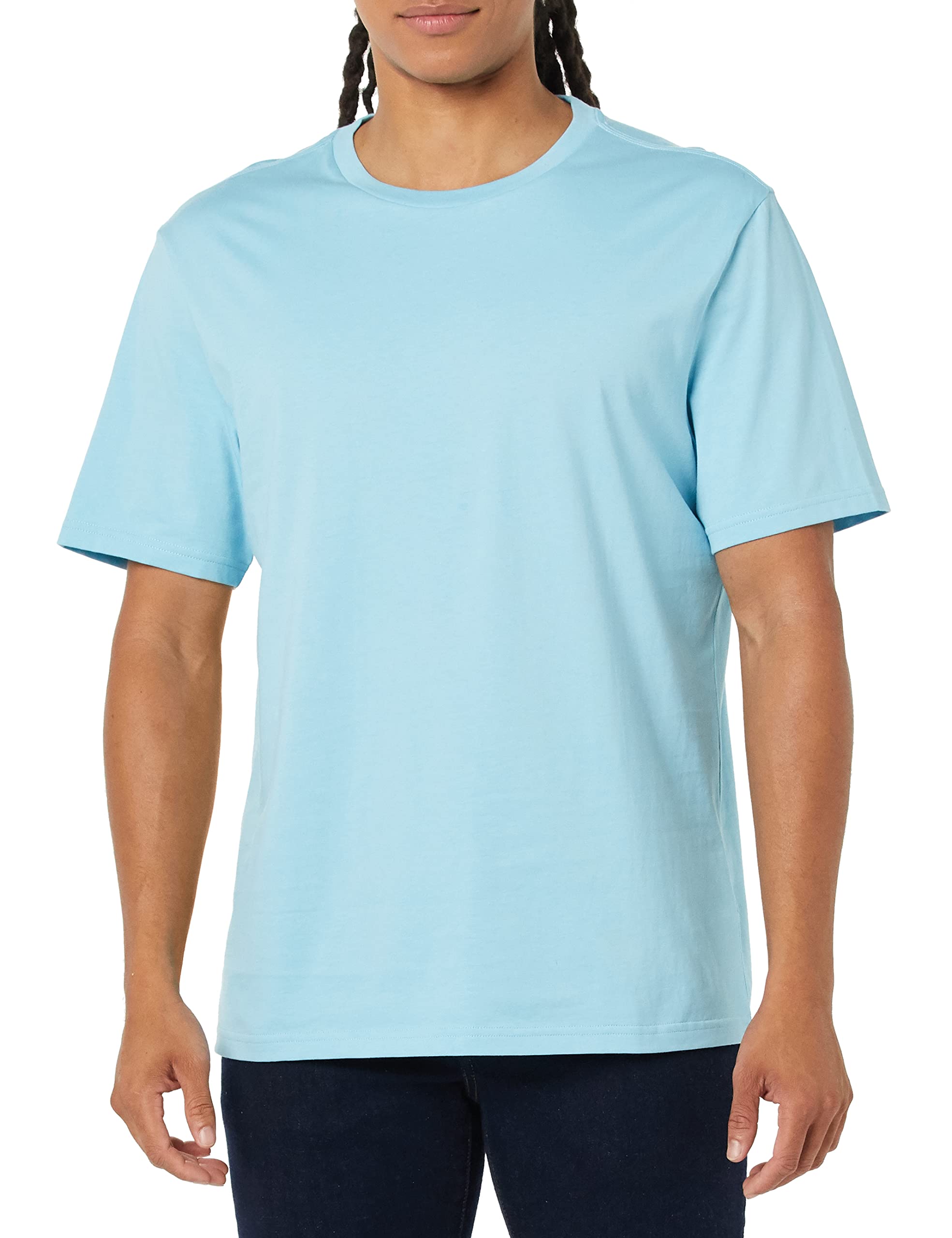 T-shirt Homme Confortable Bleu Clair I