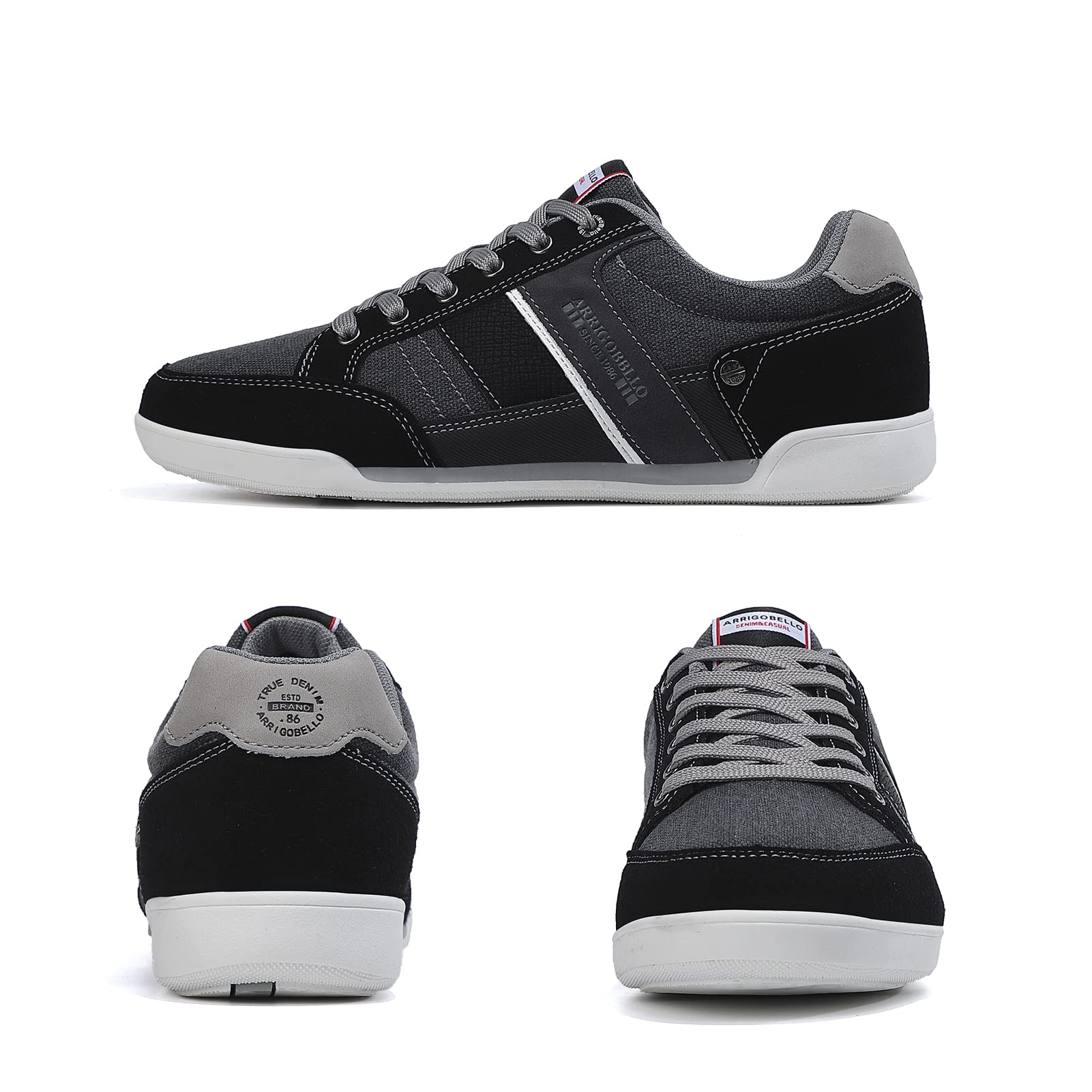 Baskets Homme Ville Casual C Noir H