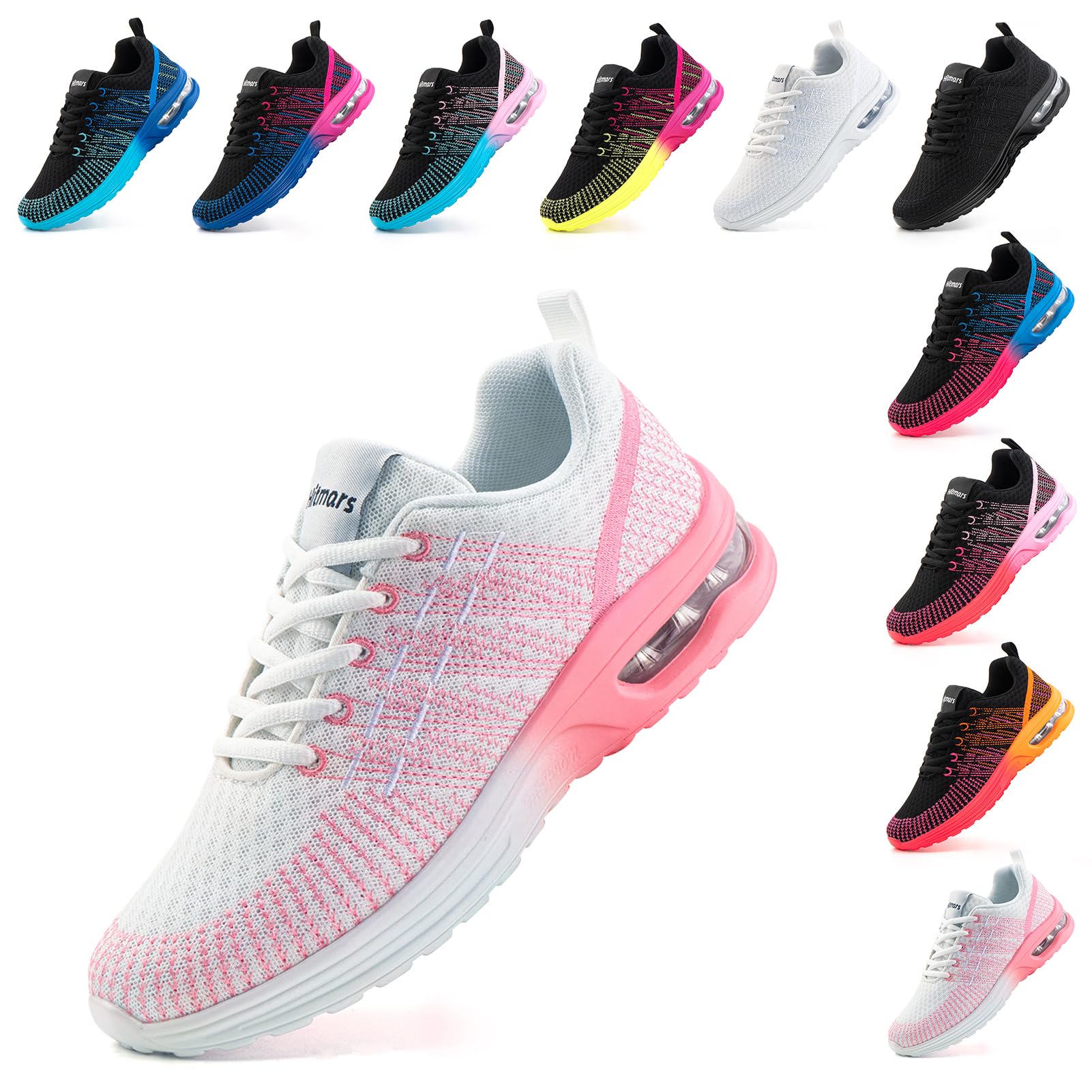 Baskets Running Femme Rose G