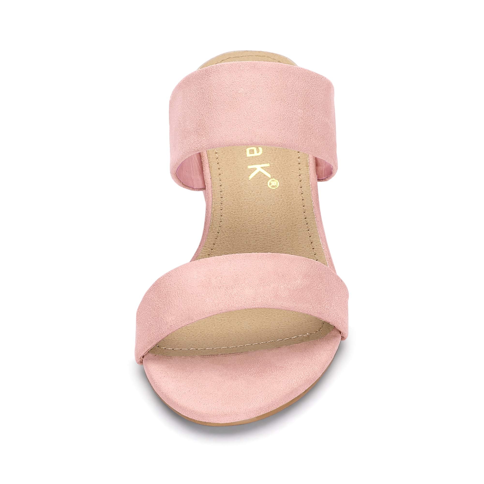 Sandales Femme Bout Ouvert Rose E