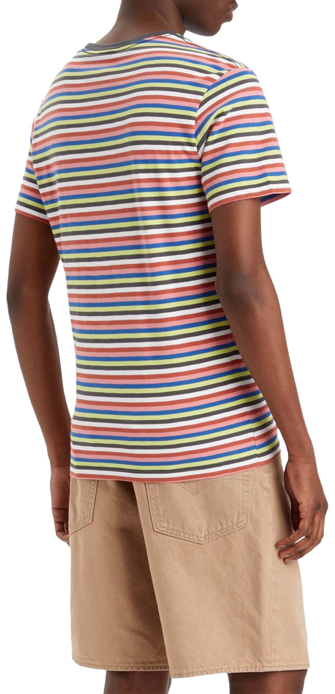 T-Shirt Levi’s Original Welcome Bright White Striped H