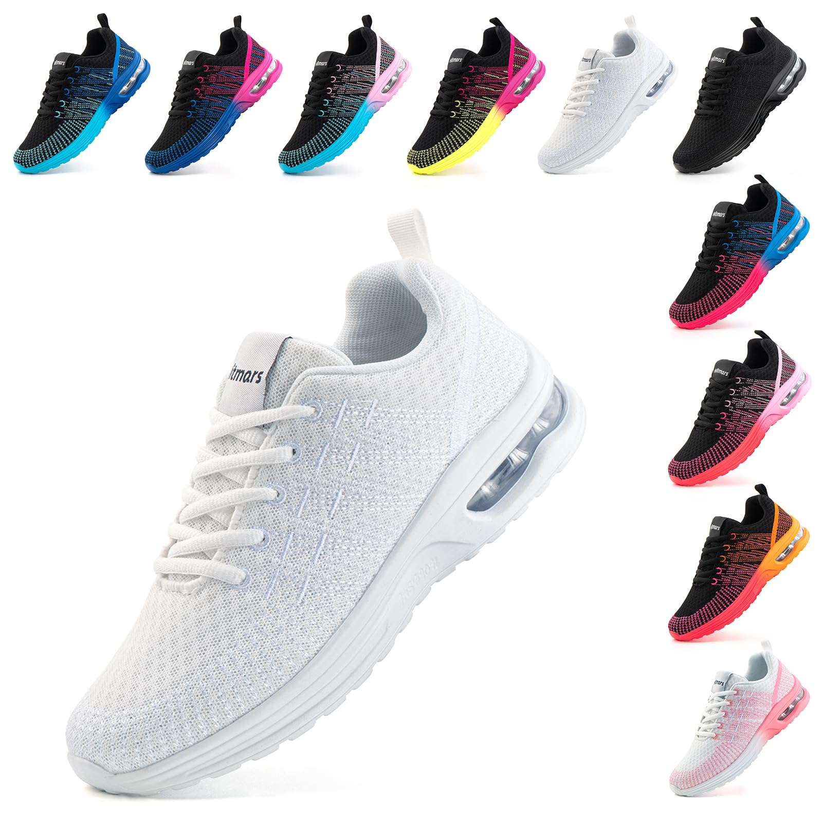 Baskets Running Femme Blanc G