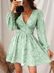 Mini Robe Femme Vert Clair D