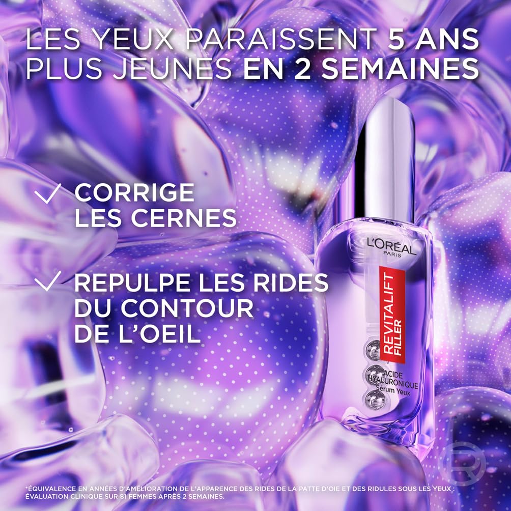 Sérum Yeux Anti-Rides Revitalift Filler H