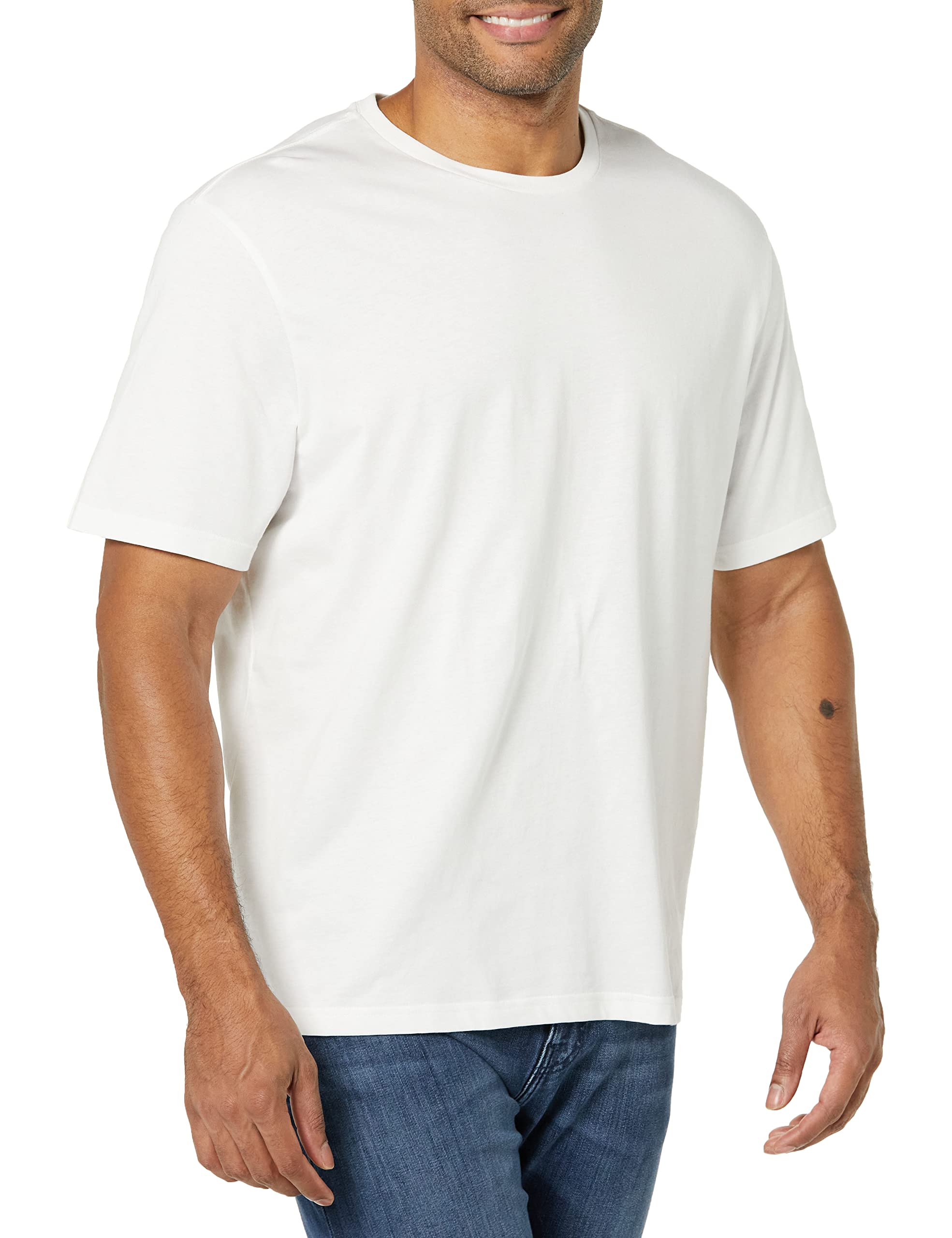 T-shirt Homme Confortable Blanc imprimé Ananas Blanc Vif I