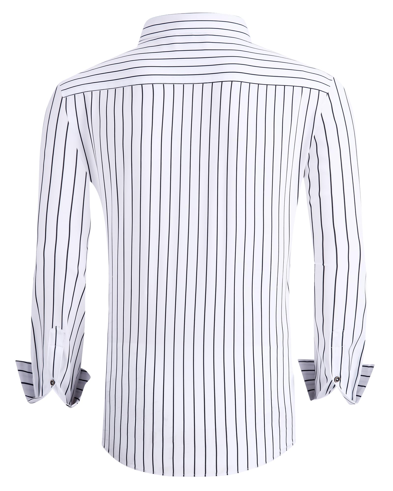 Chemise Homme Extensible White Stripe D