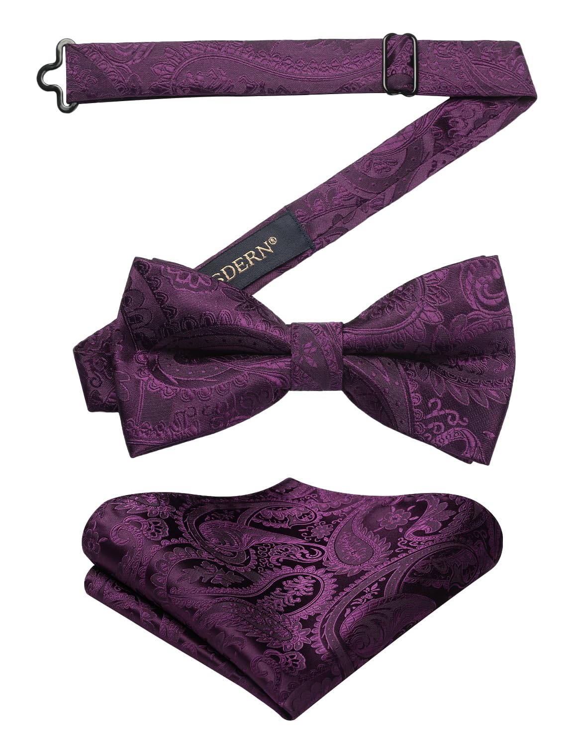 Nœud Papillon H Violet Mauve-3 G