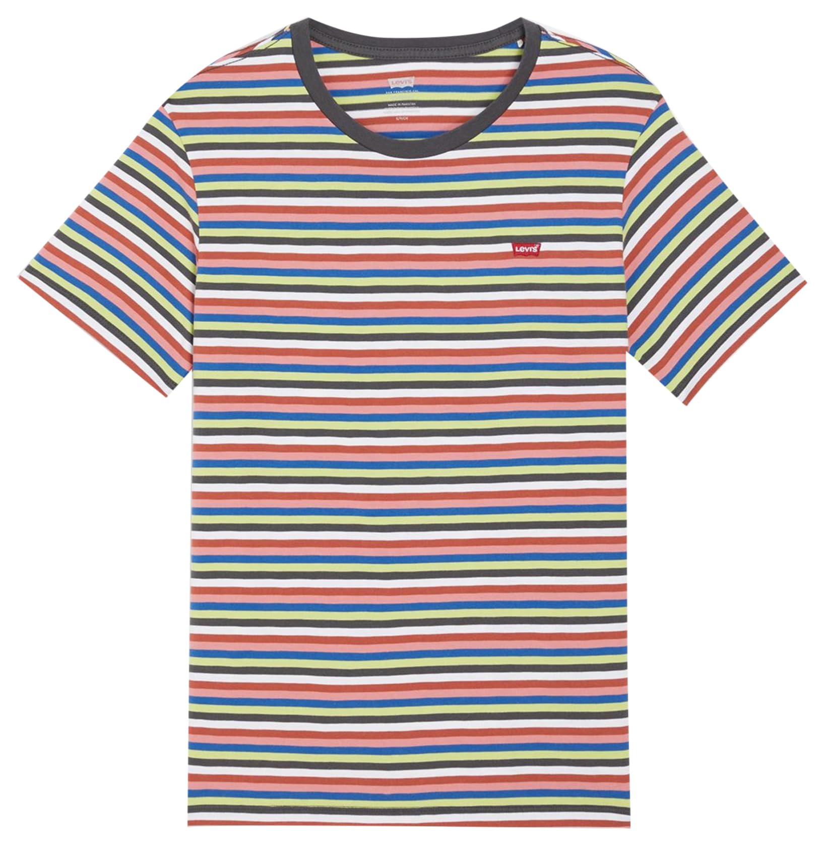 T-Shirt Levi’s Original Welcome Bright White Striped H