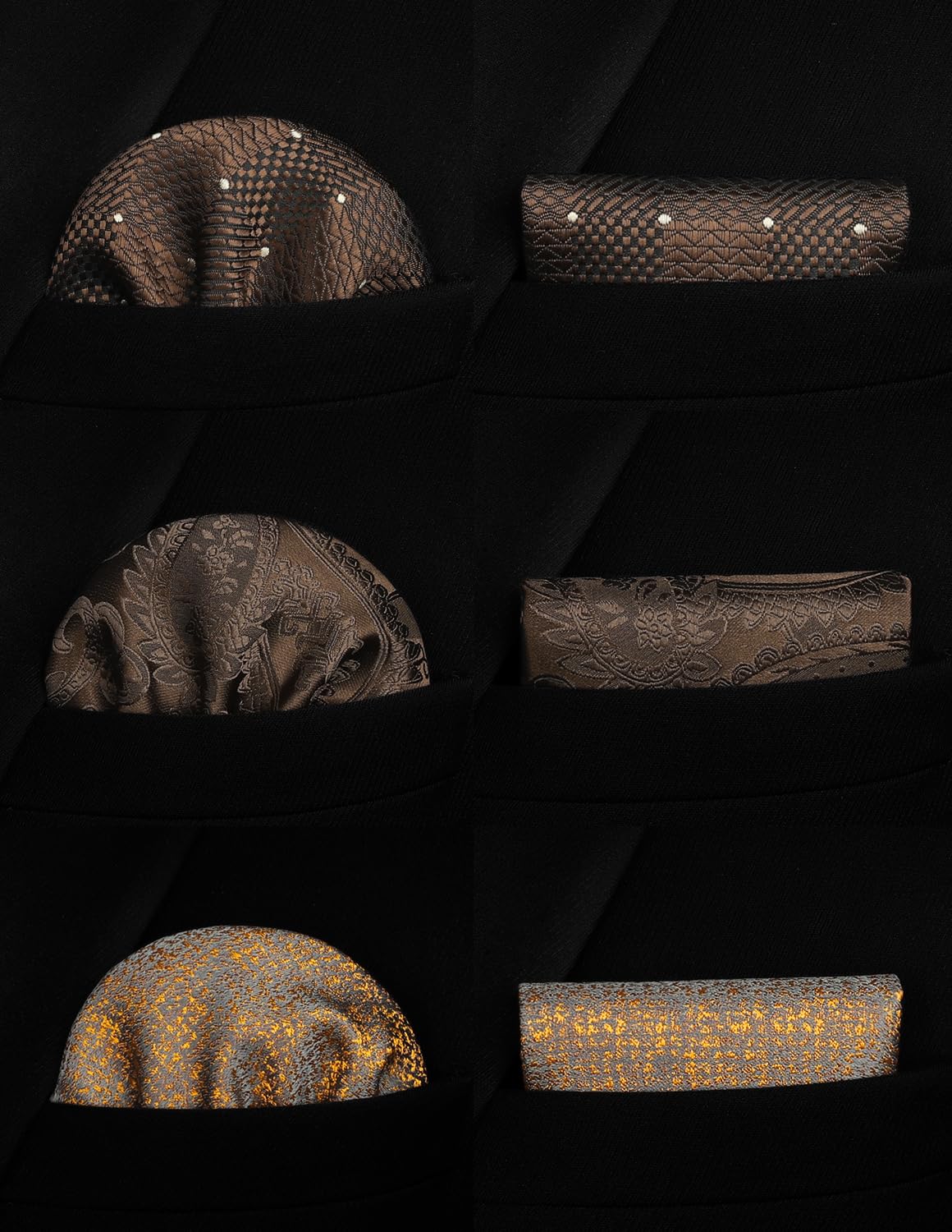 Lot 3 PCS Cravates Homme 4HT-1S E