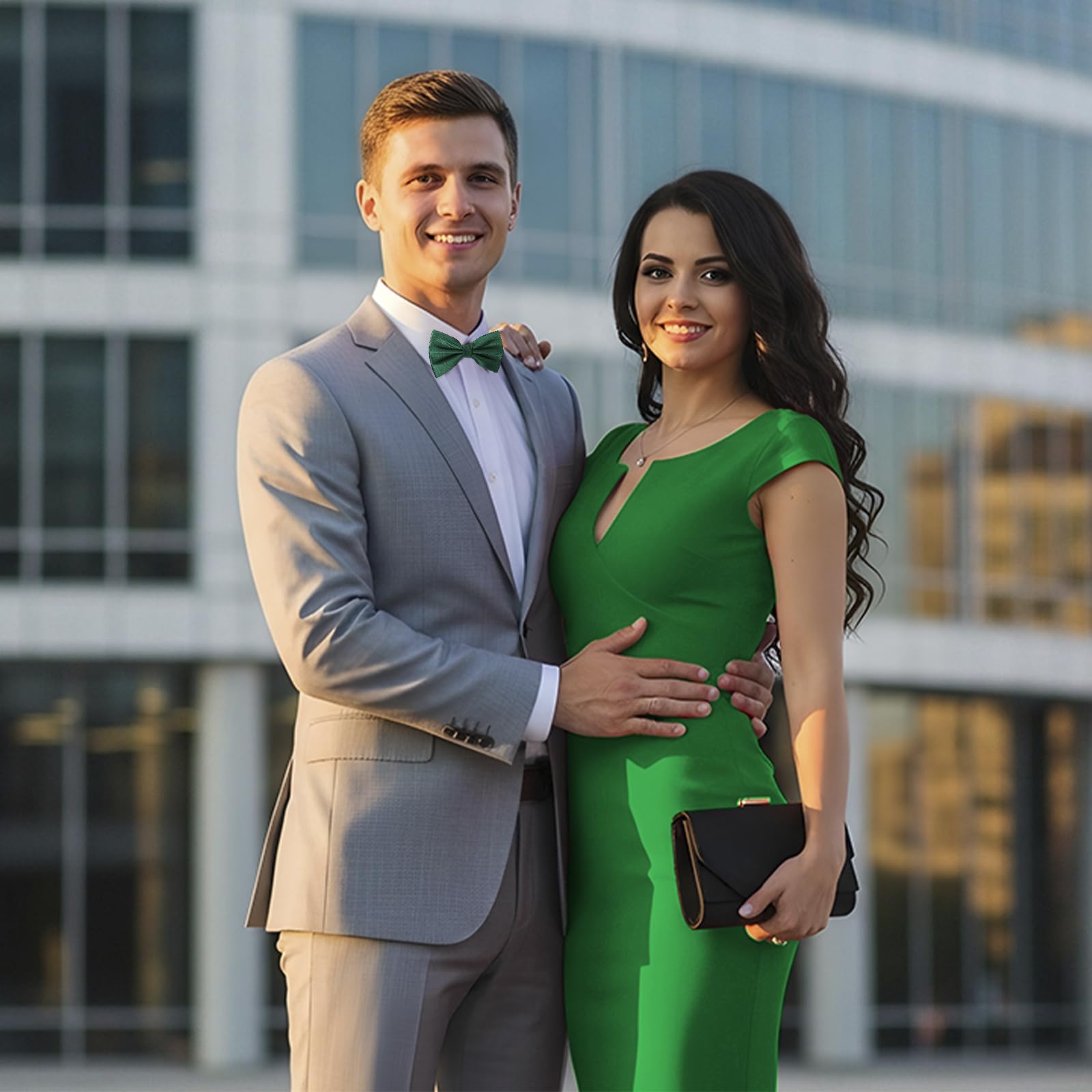 Nœud Papillon F Vert Emeraude G