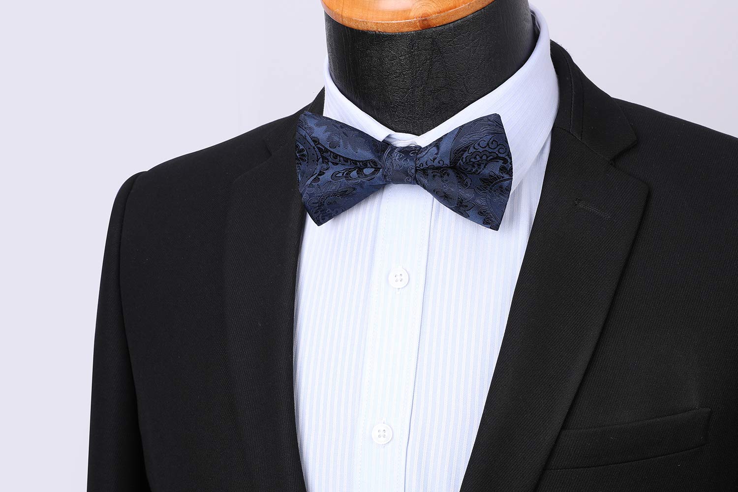 Nœud Papillon B Bleu Marine-1  G