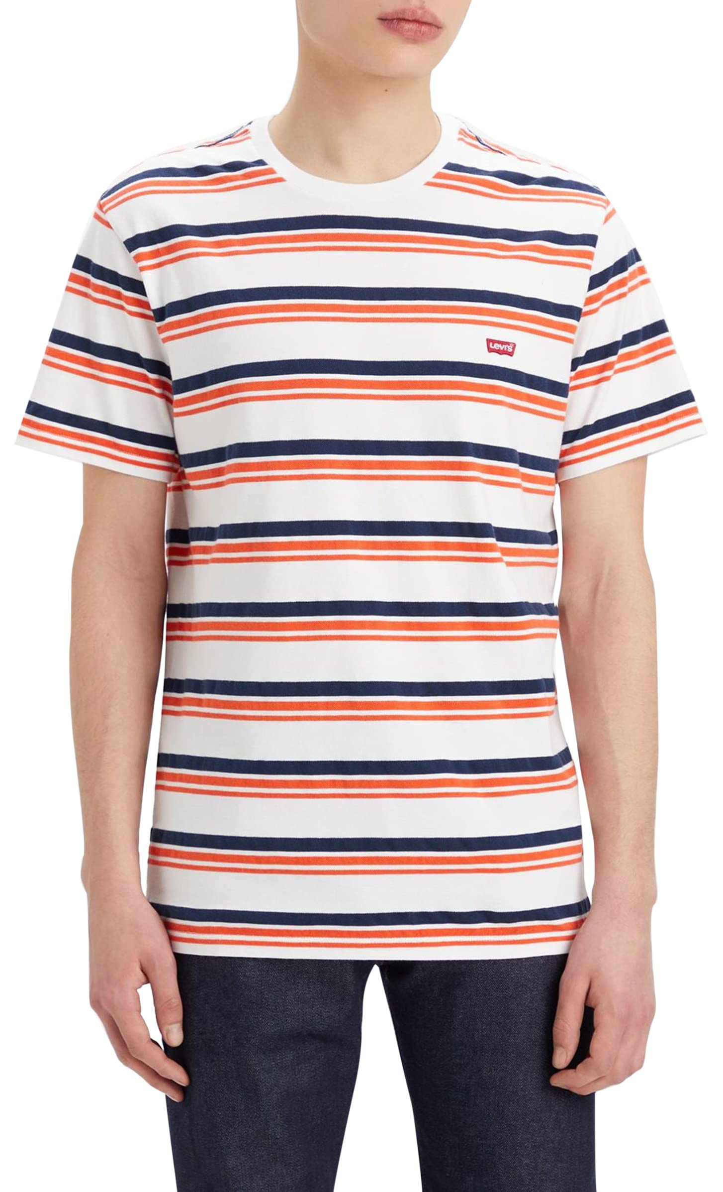 T-Shirt Levi’s Original Andres Stripes Bright White H