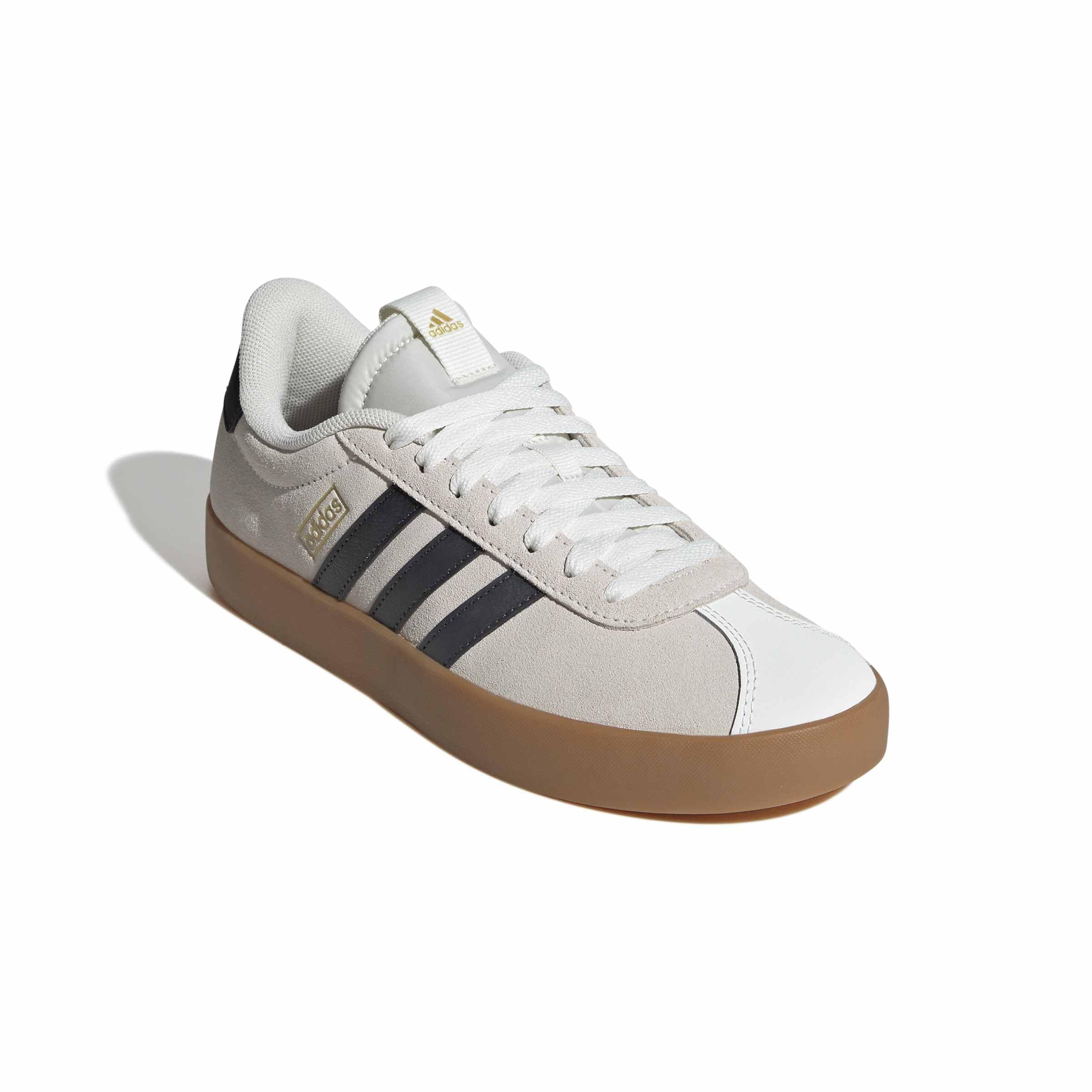 Adidas VL Court 3.0 Femme Off White Grey Six Gold Metallic F