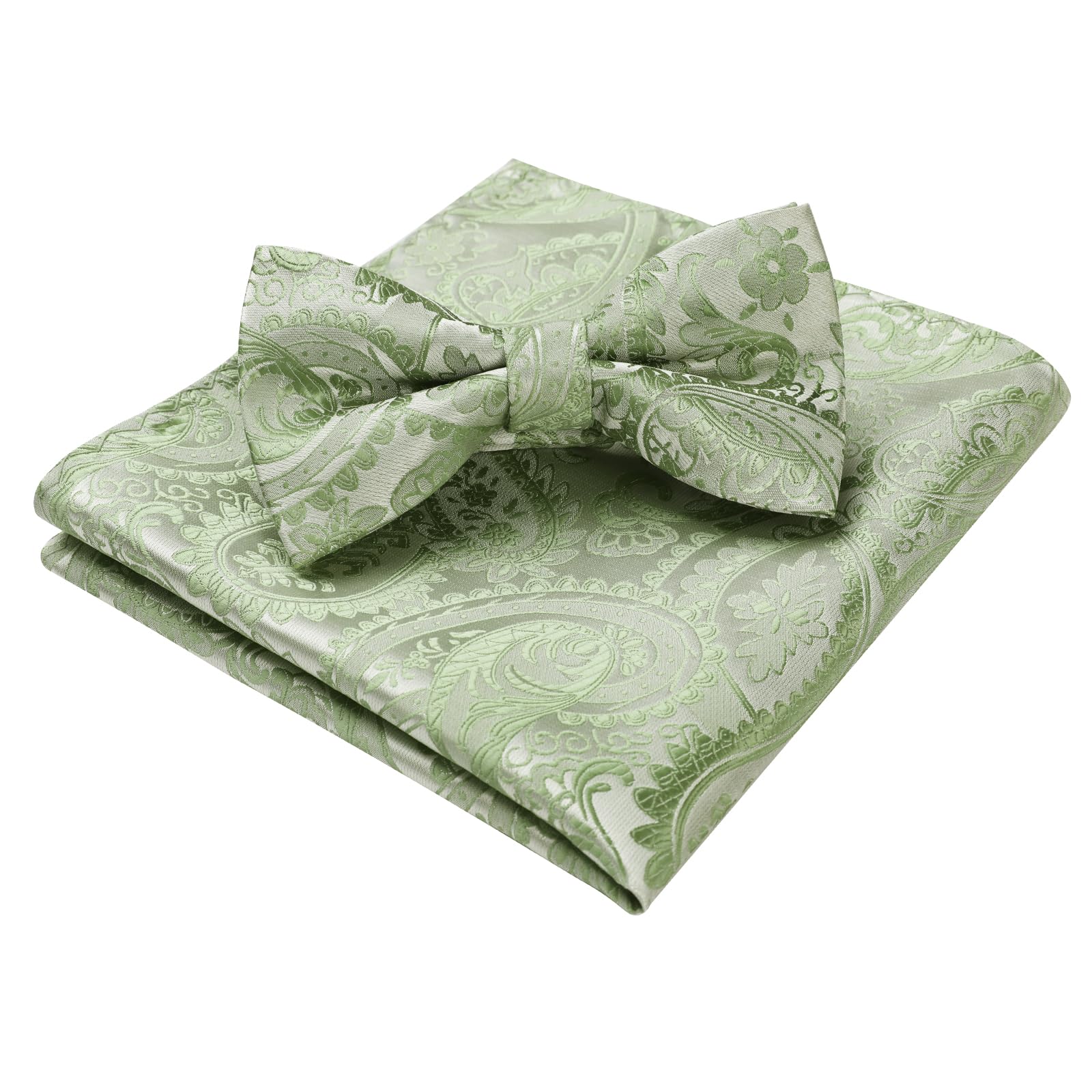 Nœud Papillon F Vert Sauge-1 G