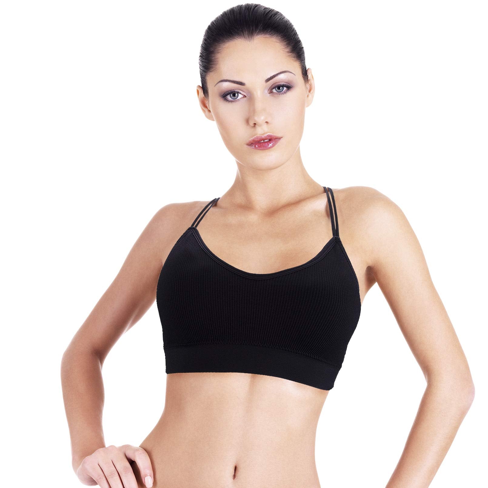 Lot de 5 Bralettes Rembourrées 1-Mélangées F
