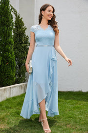 Robe Longue de Soirée Bleu Clair H