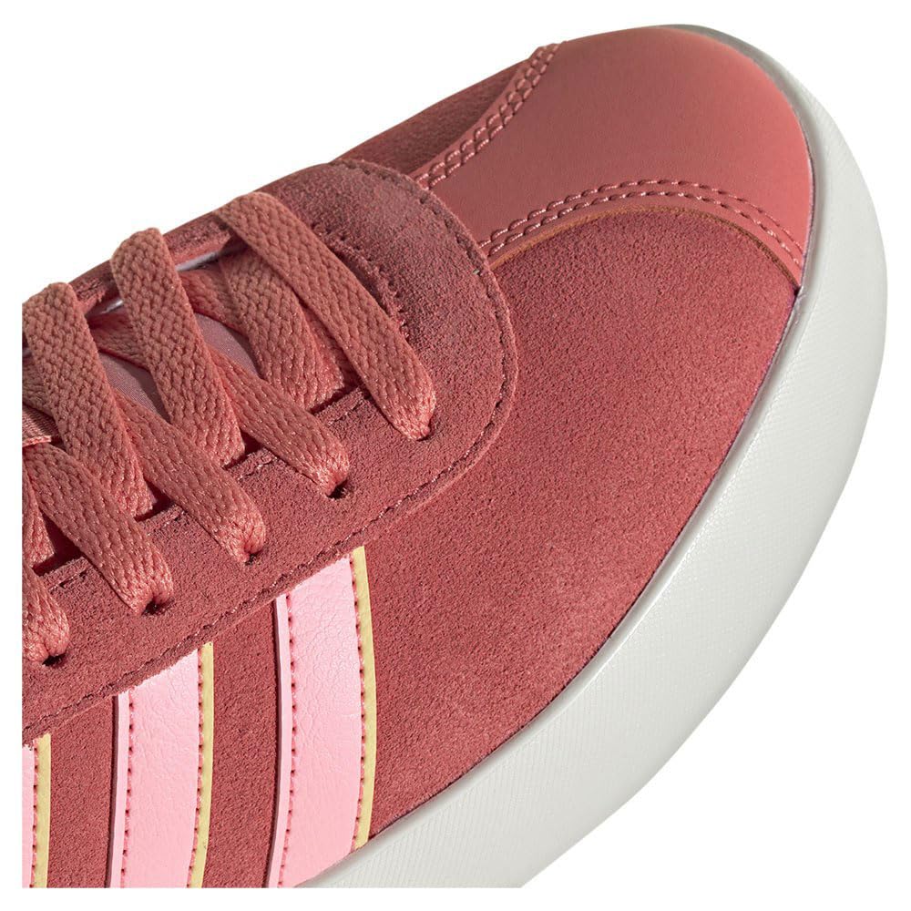 Adidas VL Court 3.0 Femme Scarlet Pink Spark Almost Yellow F