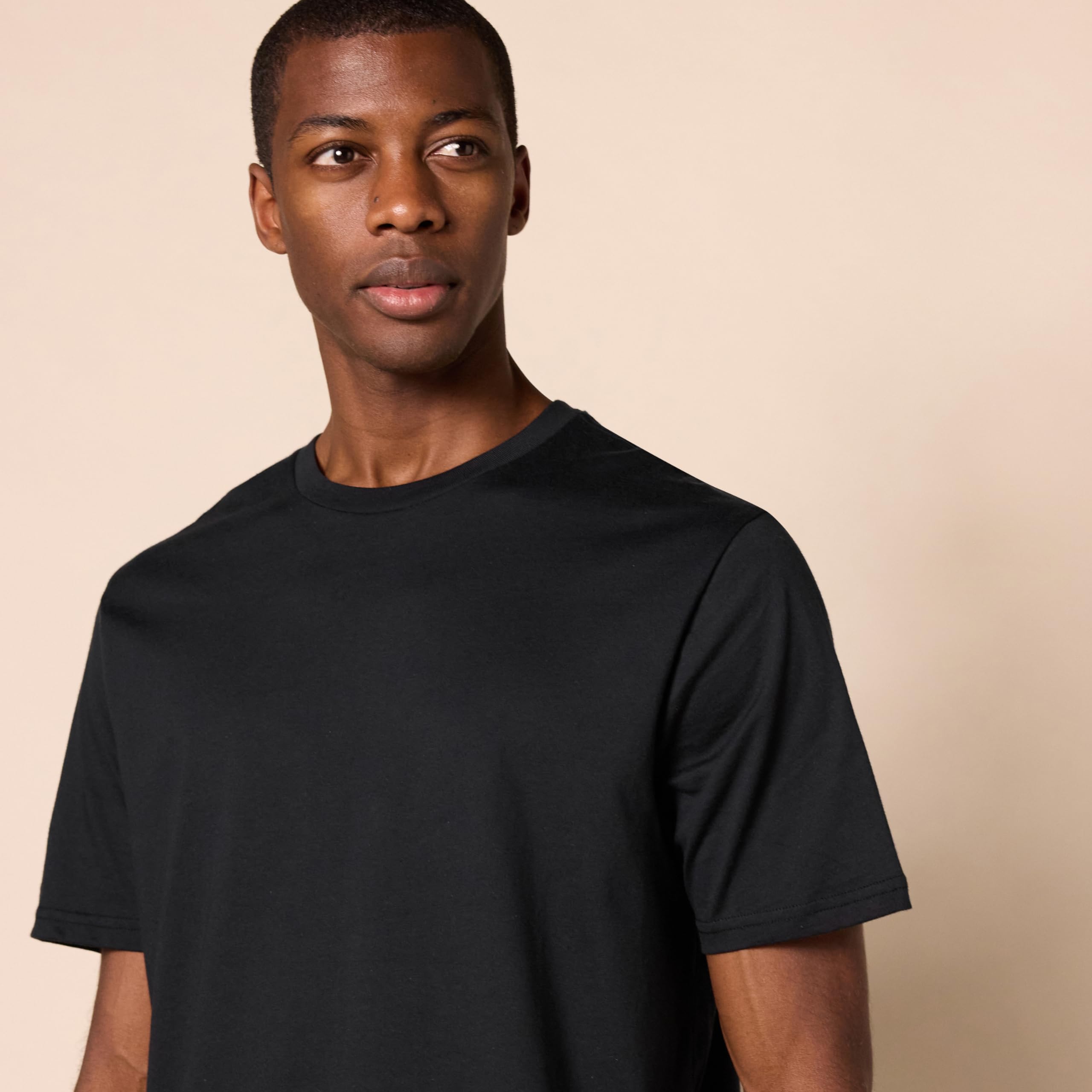 T-shirt Homme Confortable Noir I
