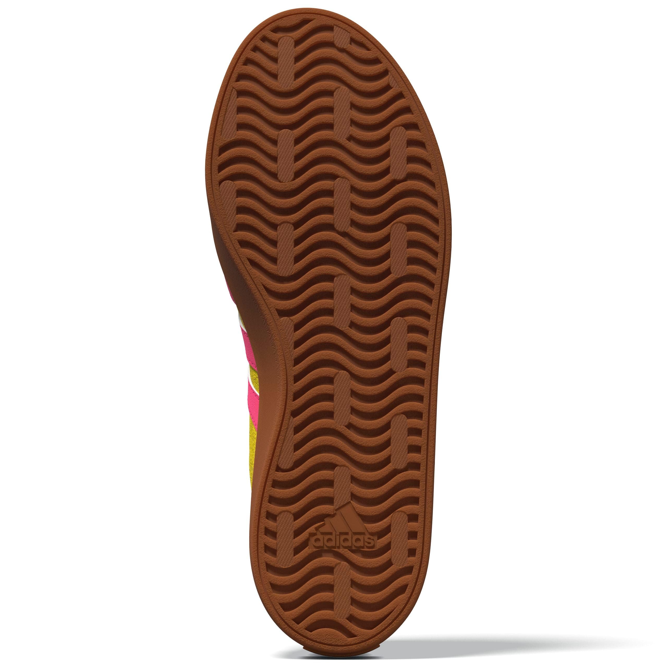 Adidas VL Court 3.0 Femme Yellow Lucid Pink Gold Met F