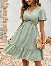 Robe d’Été Femme A-Vert I