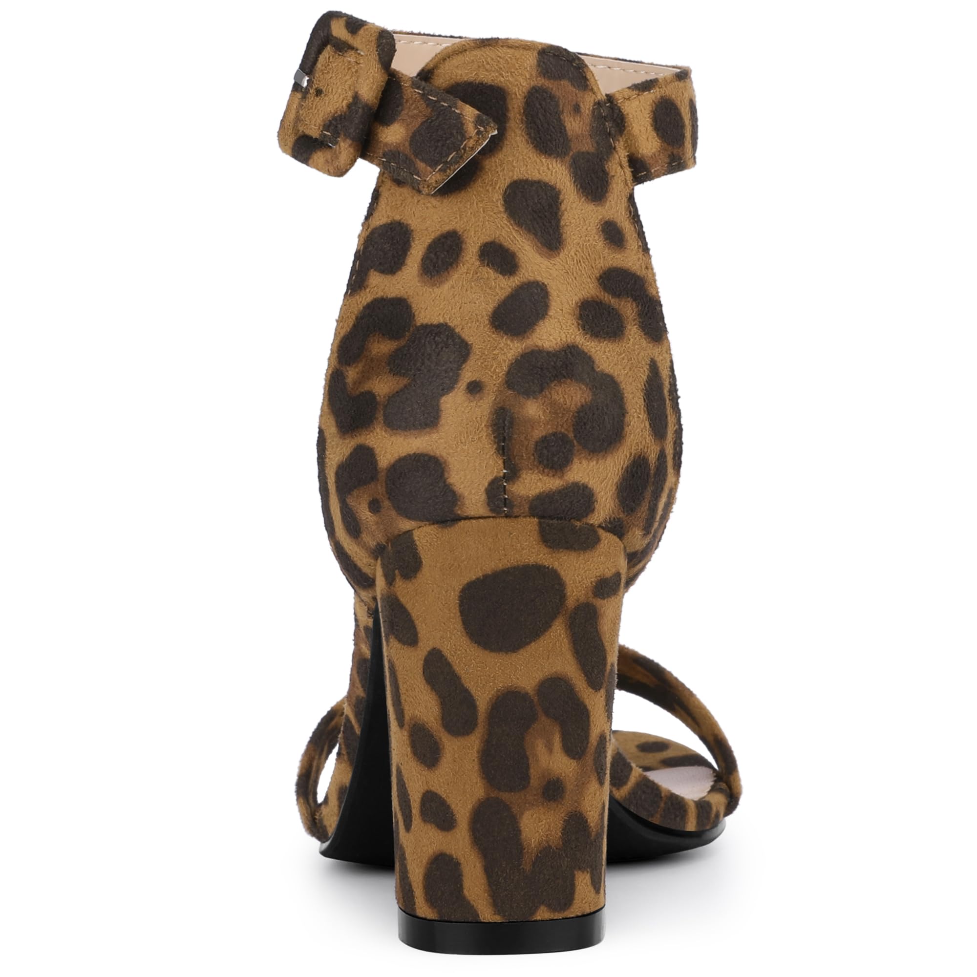 Sandales Femme à Bout Ouvert Léopard B