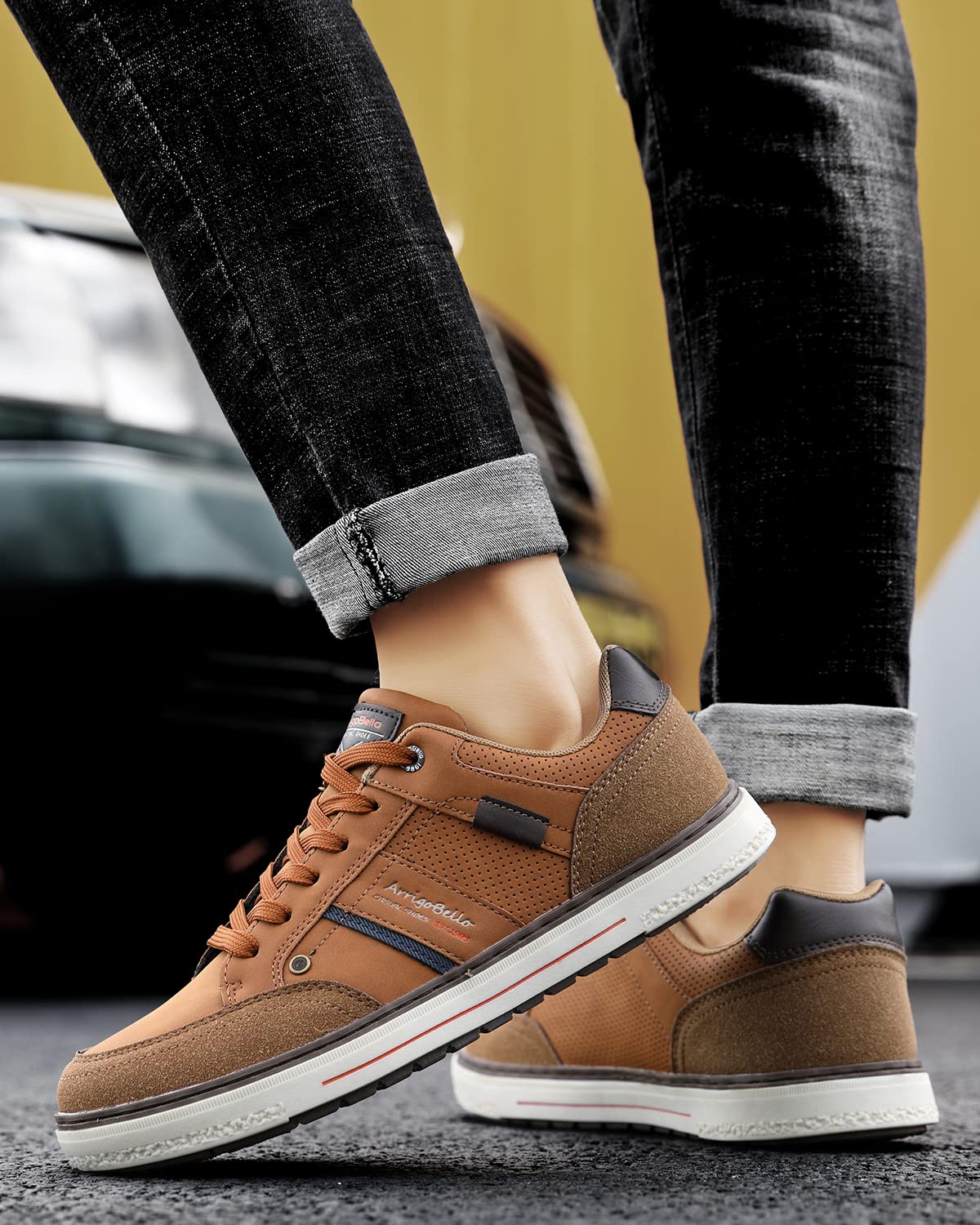 Baskets Homme A3 Marron G