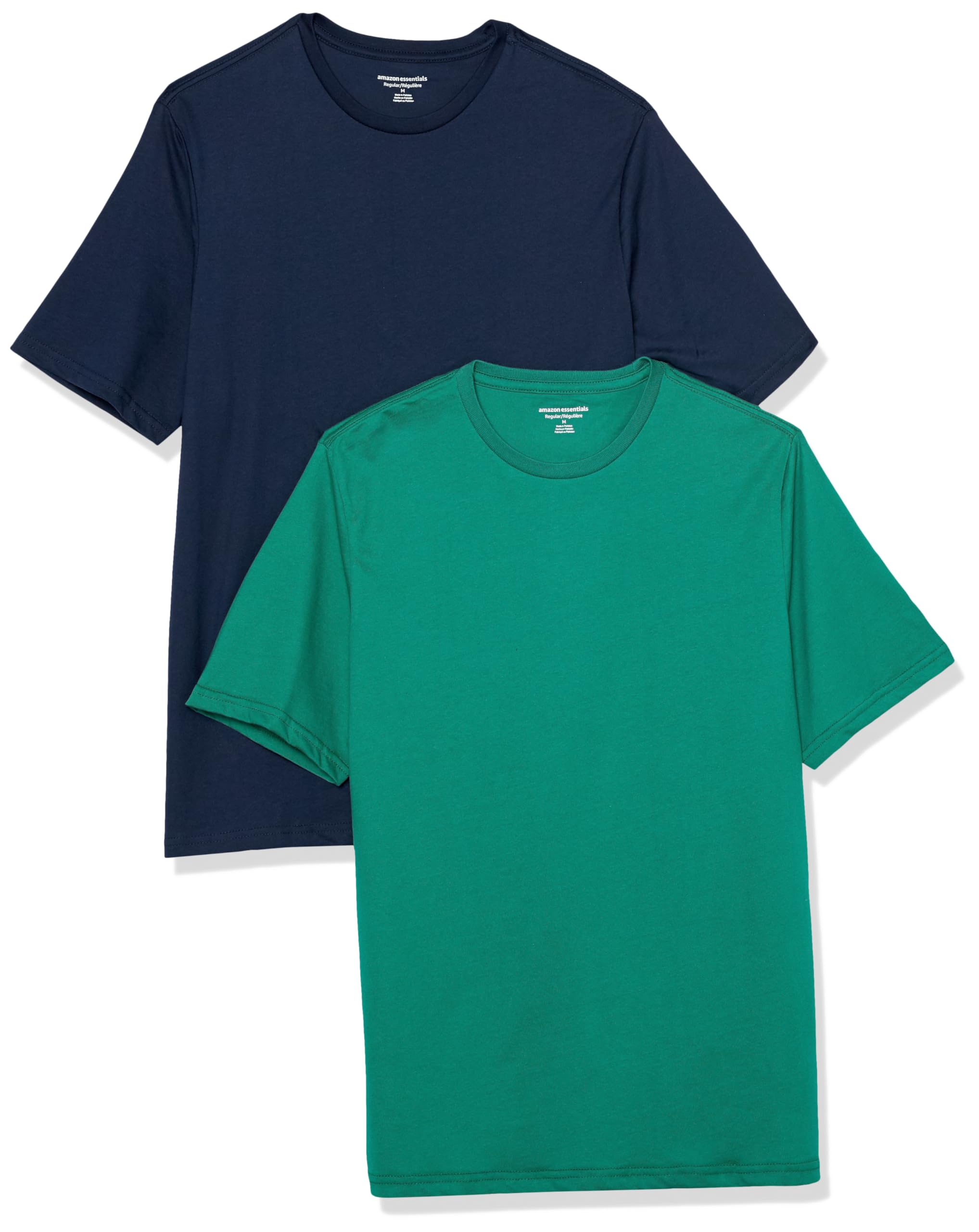 T-shirt Homme Confortable Bleu Marine Vert I