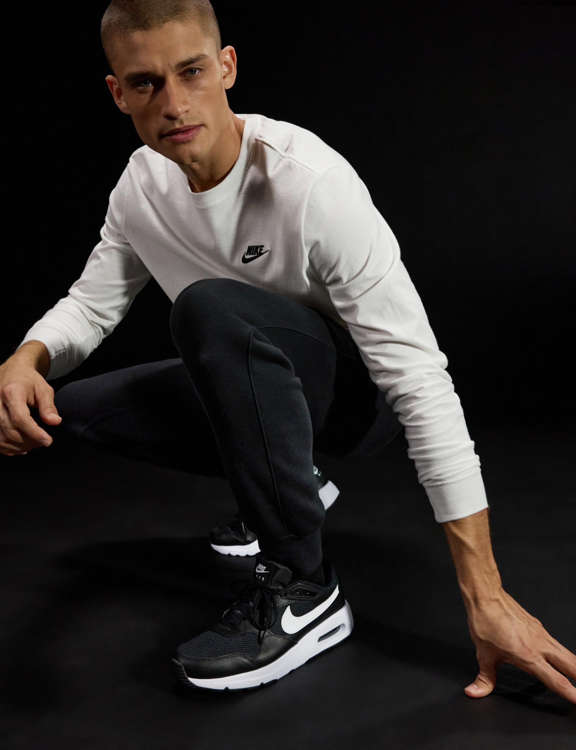 Nike Air Max SC Noir Blanc J