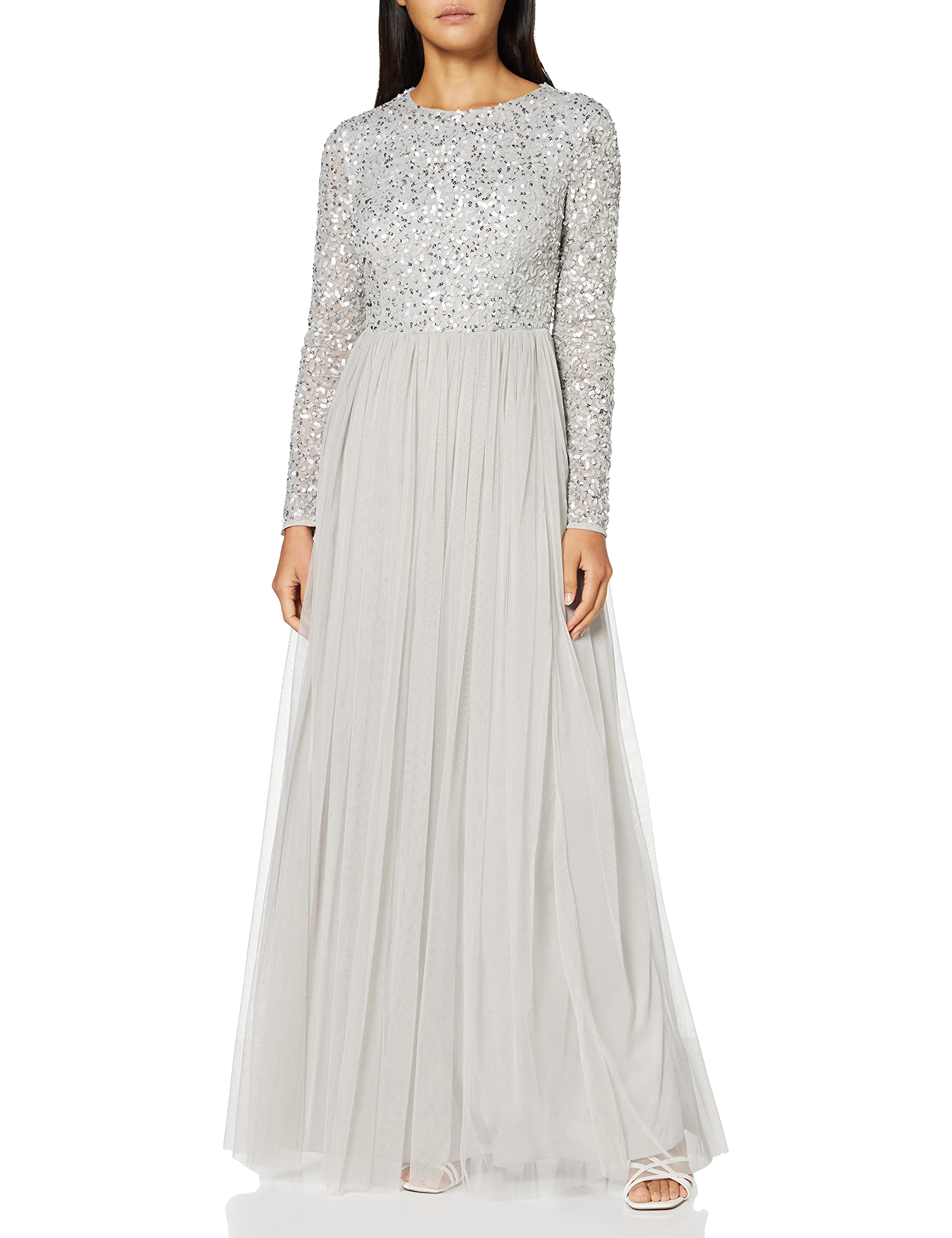 Robe Demoiselle d’Honneur Gris Clair C