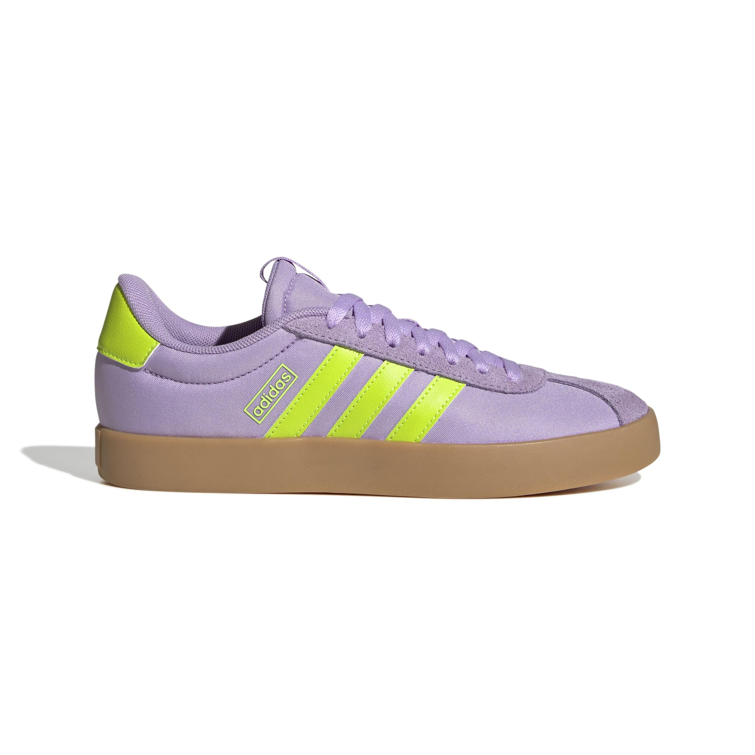 Adidas VL Court 3.0 Femme Powder Plum Solar Slime Lucid Lemon F