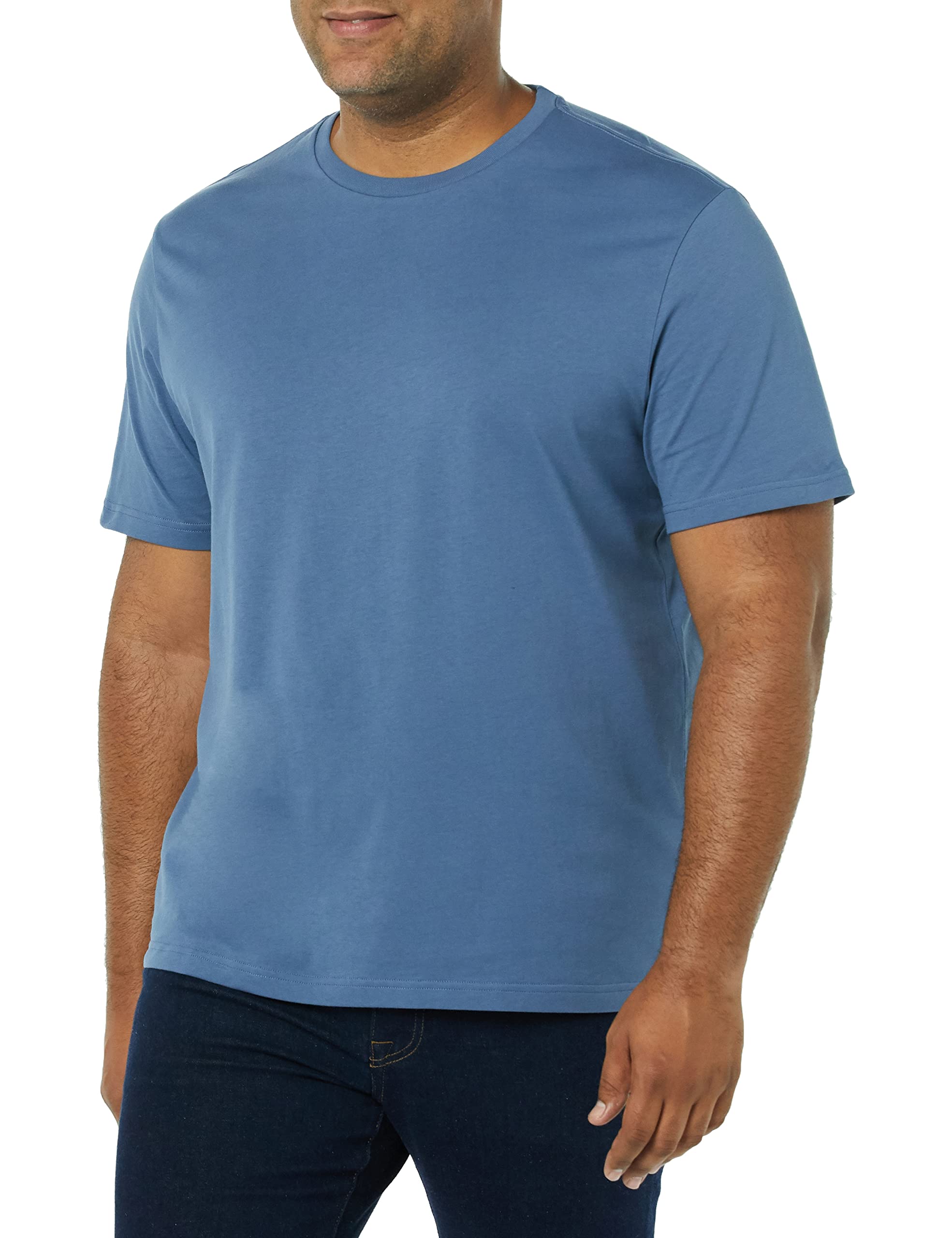 T-shirt Homme Confortable Bleu Délavé Lavande I