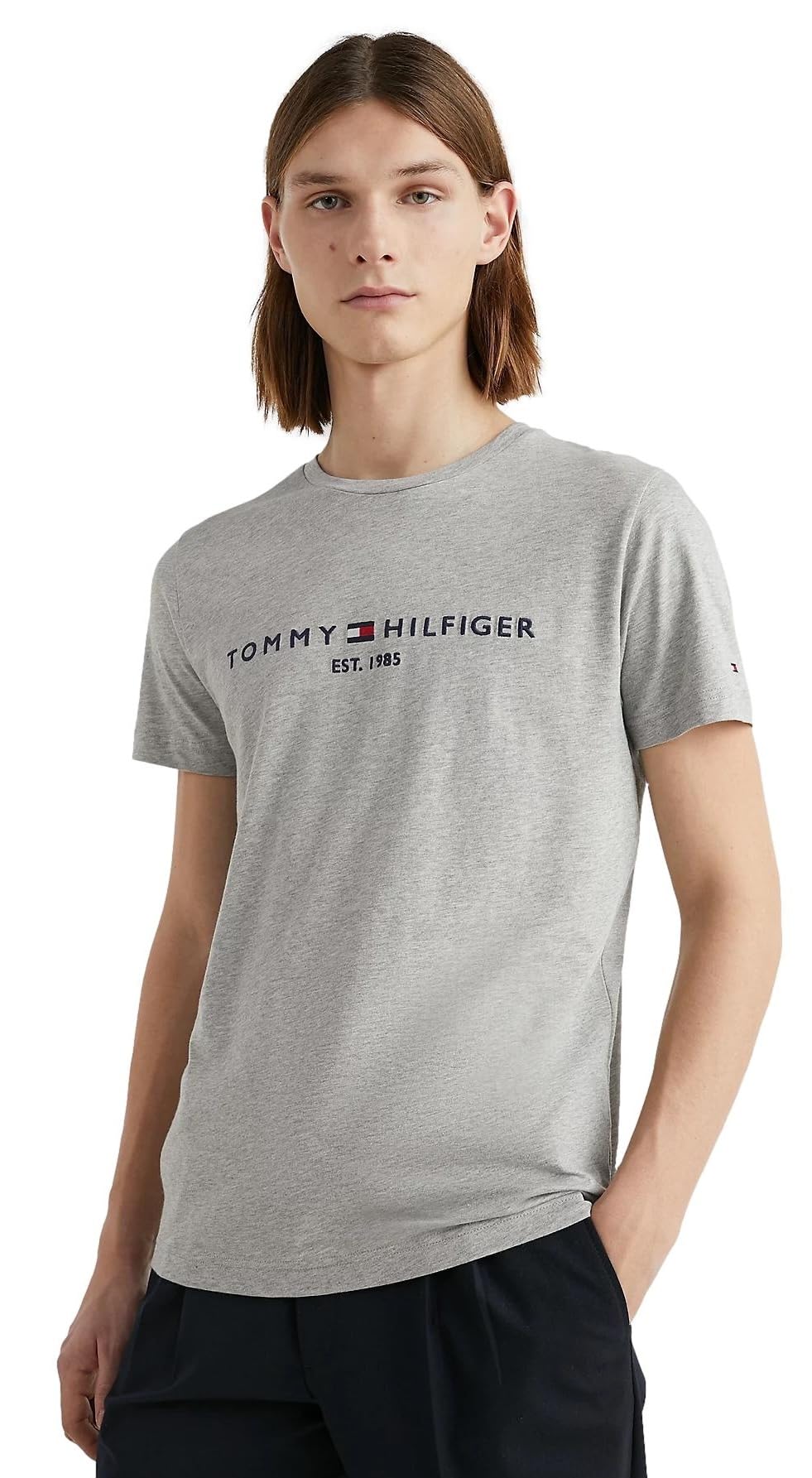 T-Shirt Tommy Hilfiger Gris Fumé F