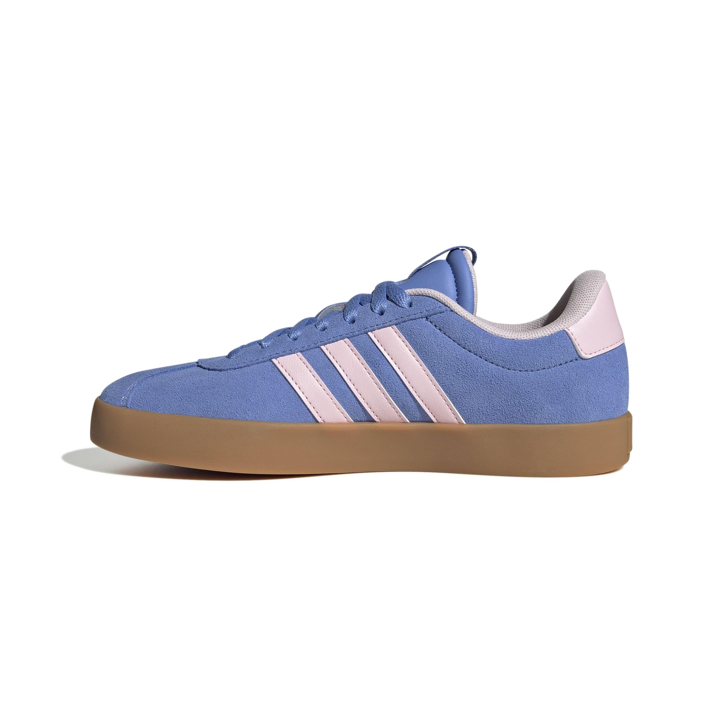 Adidas VL Court 3.0 Femme Blue Fusion Clear Pink Silver Met F