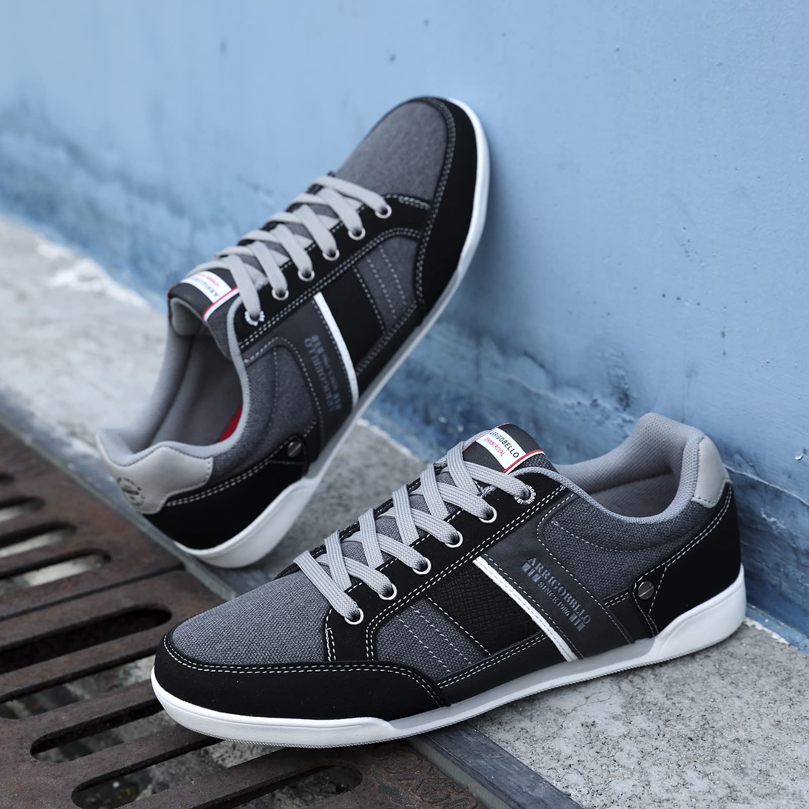 Baskets Homme Ville Casual C Noir H