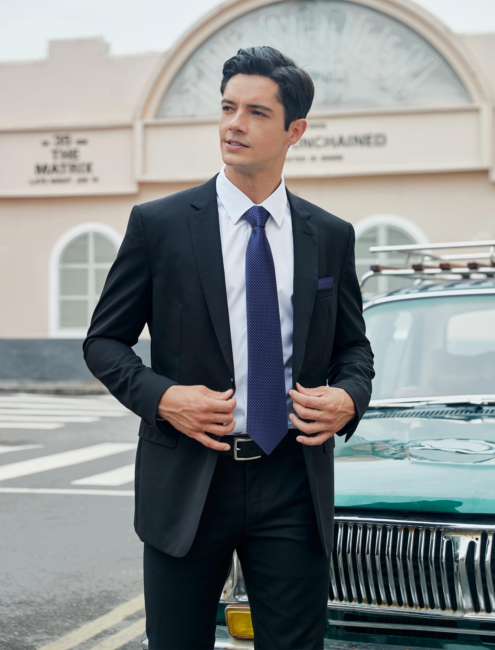 Lot 3 PCS Cravates Homme Z-TB3-01 E