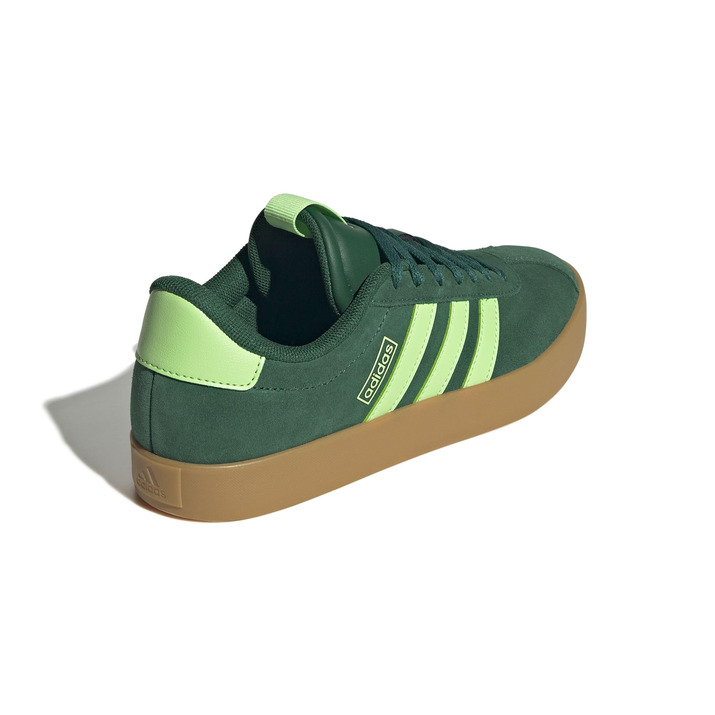 Adidas VL Court 3.0 Femme Collegiate Green Semi Green Spark Gum-3 F