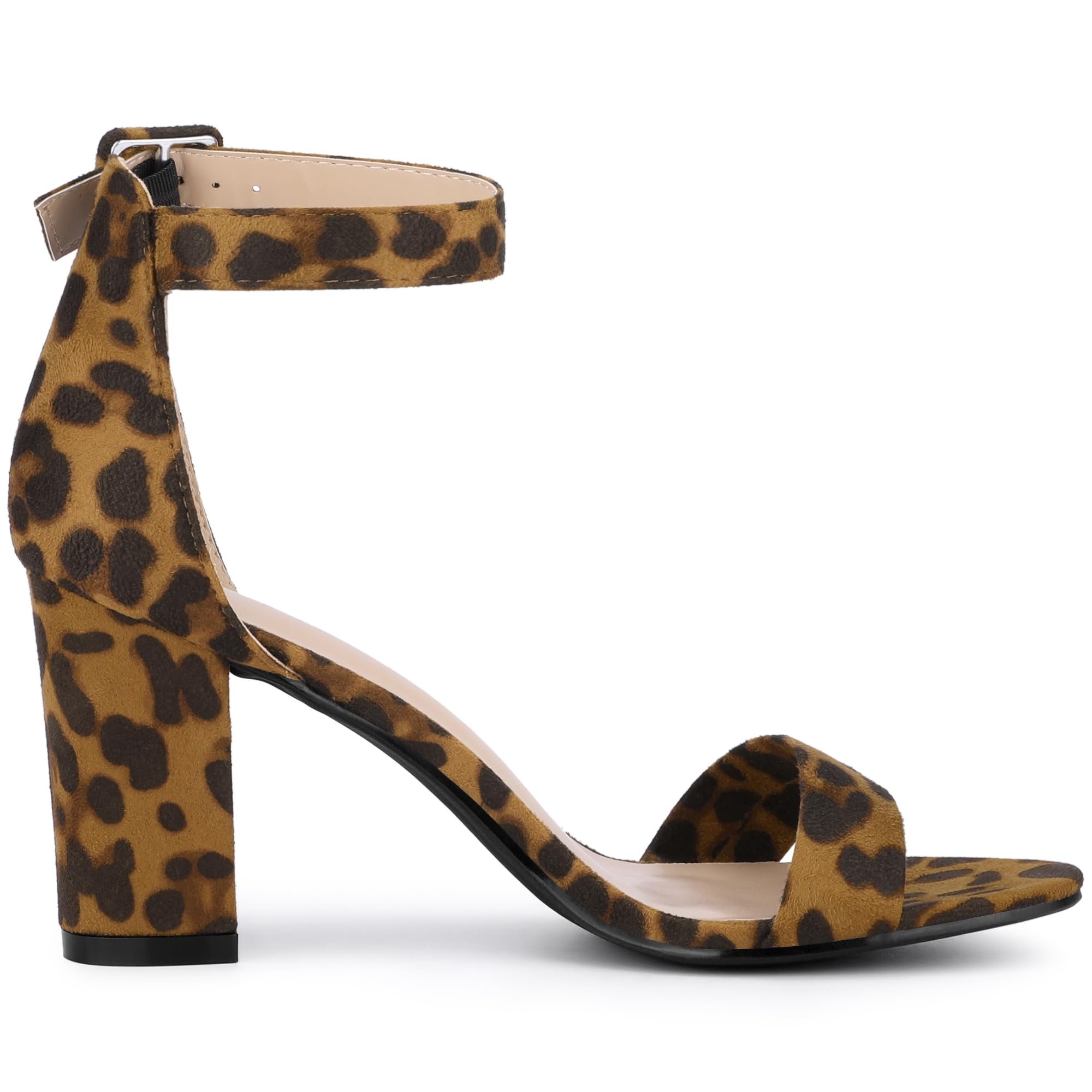 Sandales Femme à Bout Ouvert Léopard B