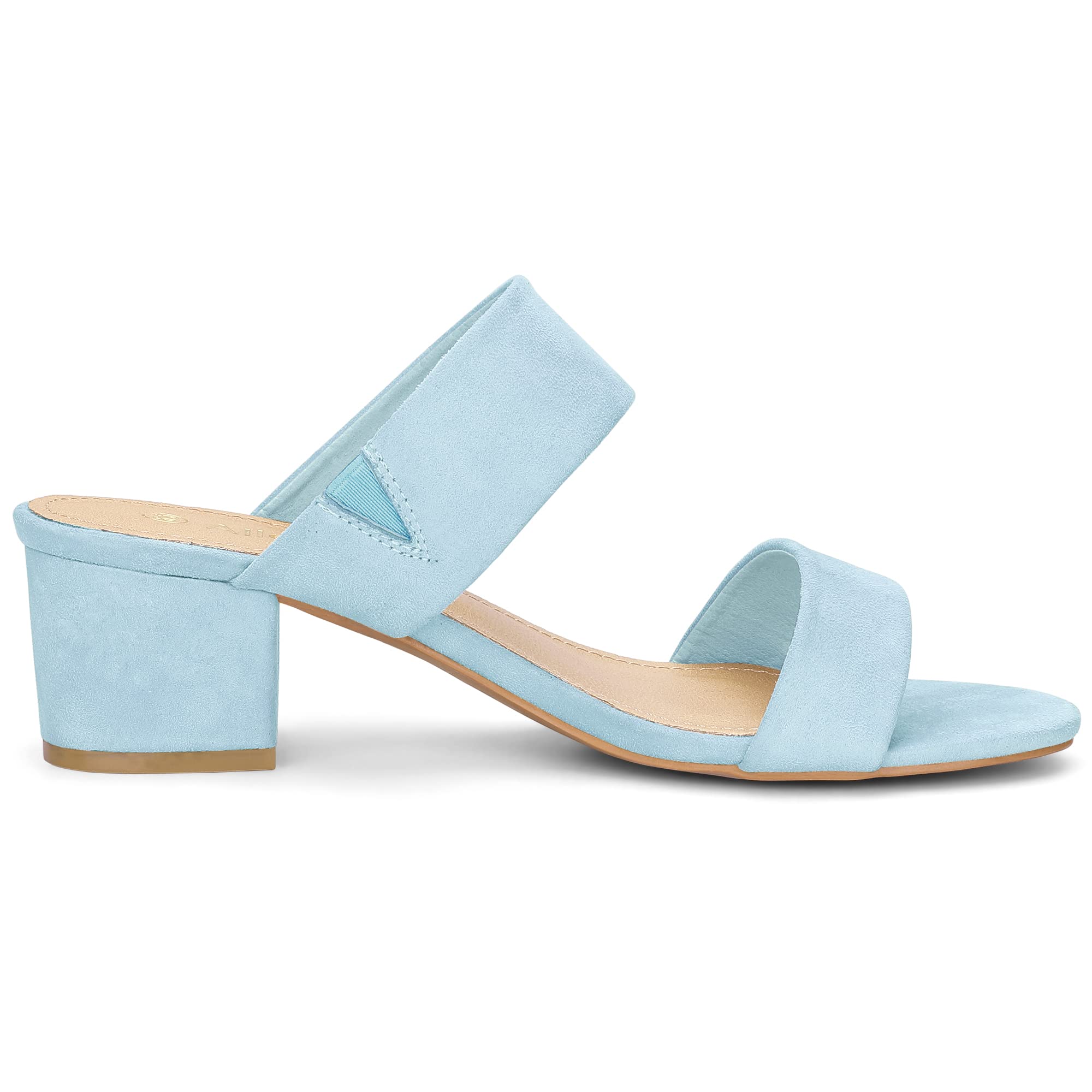 Sandales Femme Bout Ouvert Bleu Ciel E