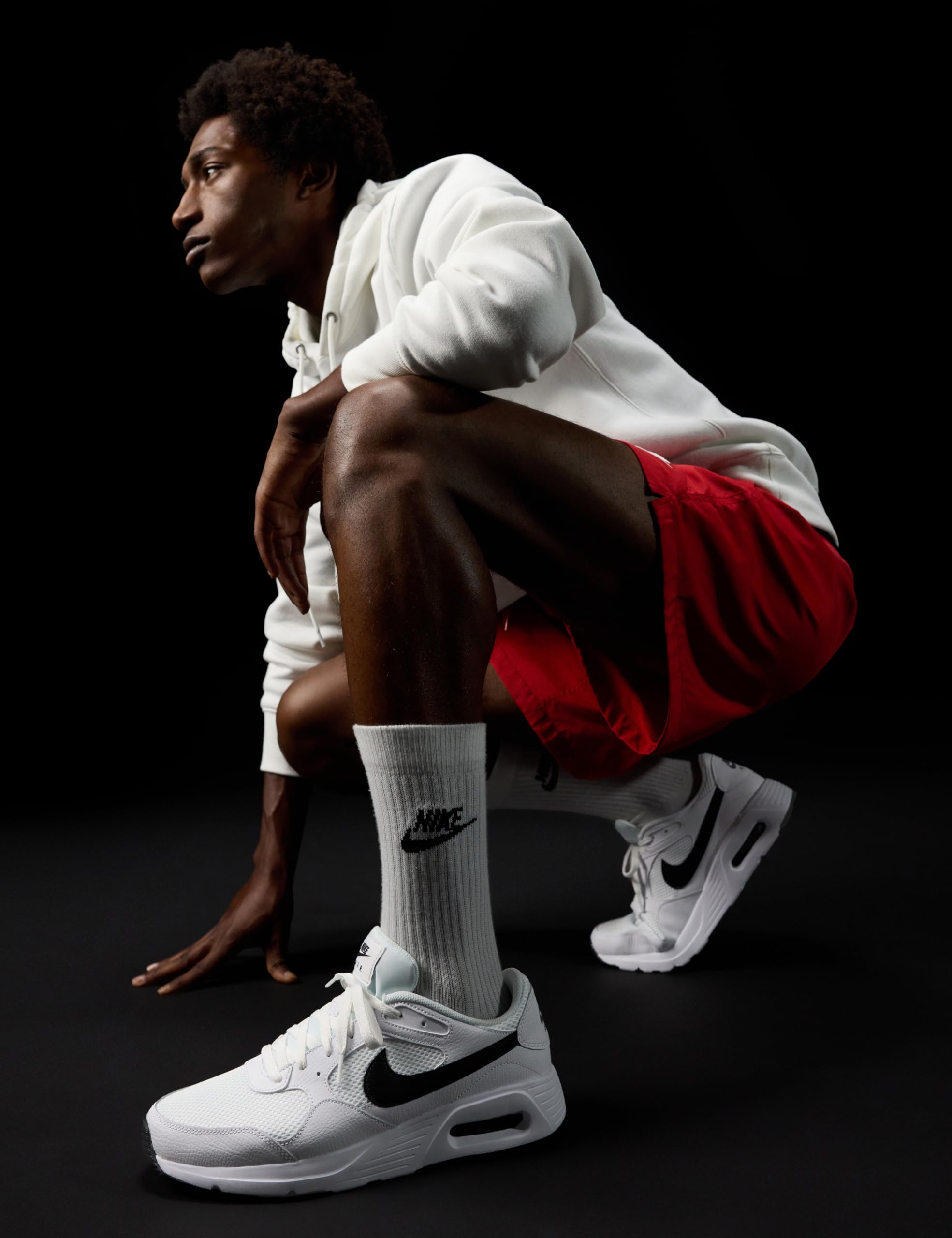 Nike Air Max SC Blanc Noir J