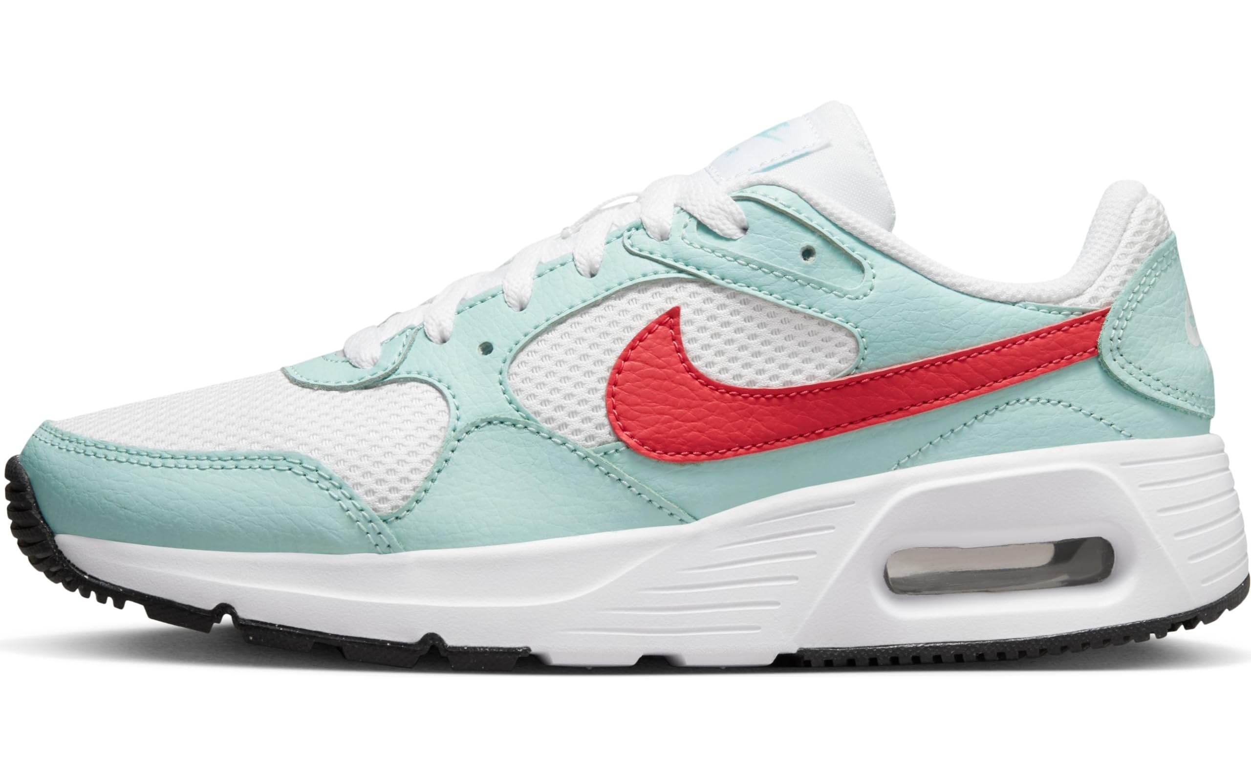 Nike Air Max SC White Lt Fusion Red Jade Ice Black J