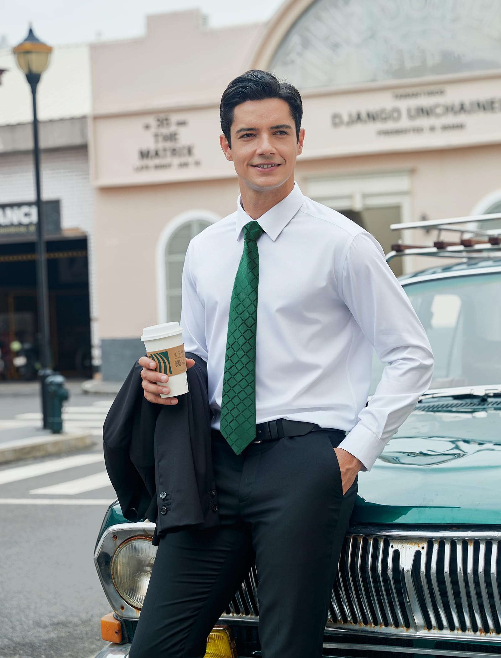 Lot 3 PCS Cravates Homme 6HT-3S E