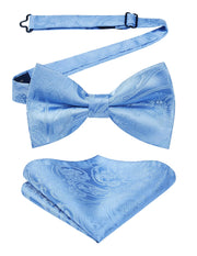 Nœud Papillon B Bleu Clair-2 G