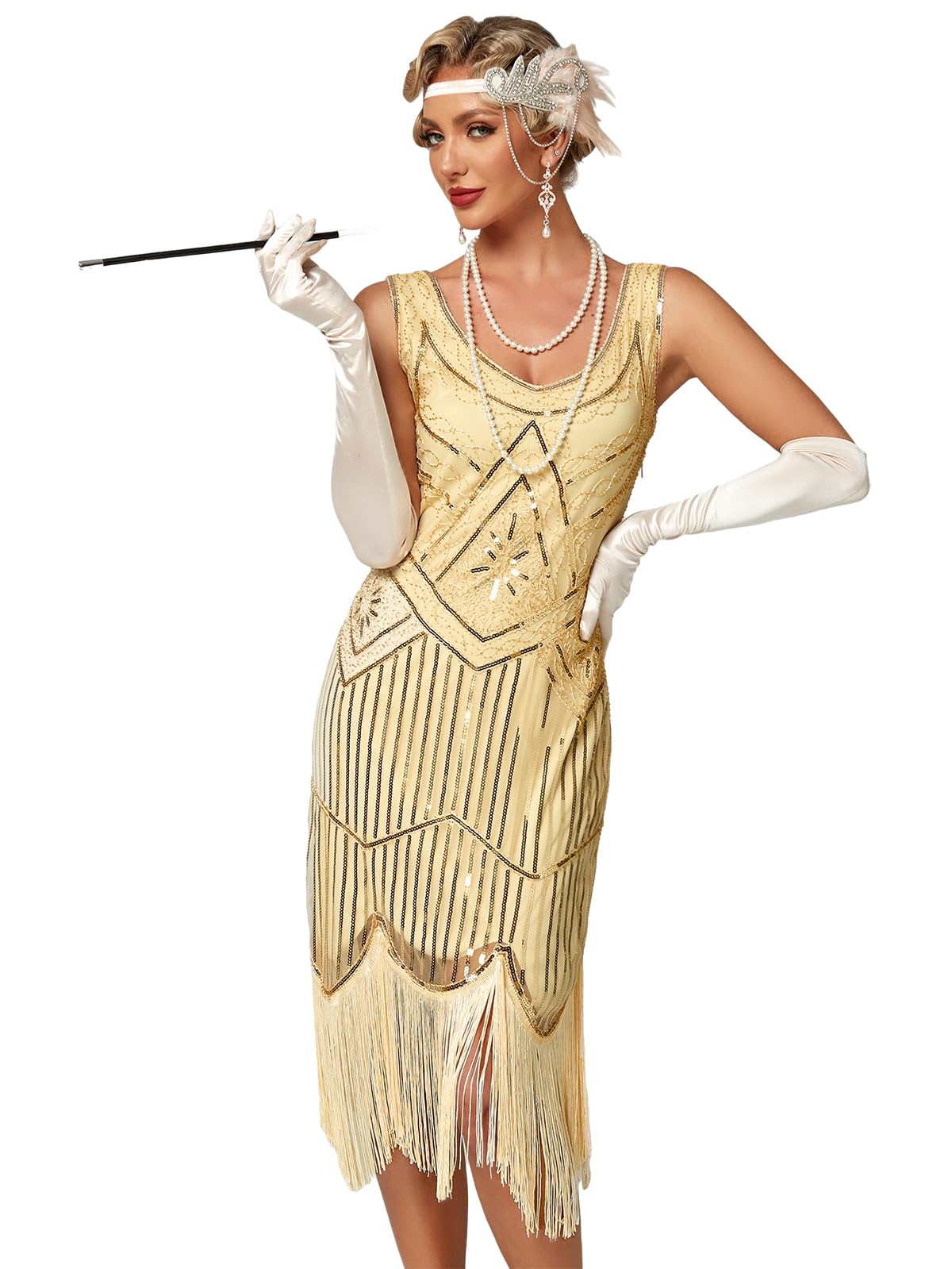 Robe Gatsby Femme Champagne A