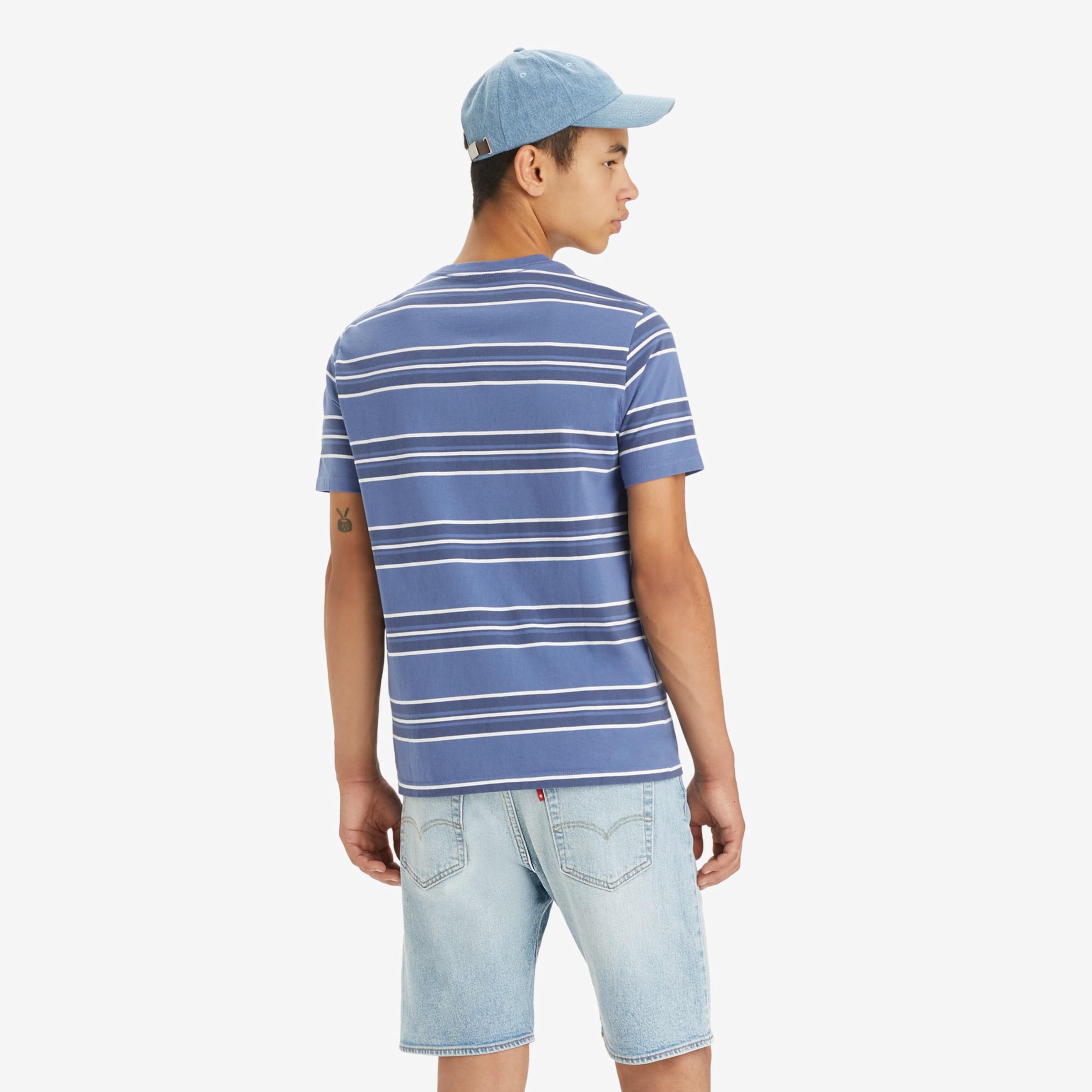 T-Shirt Levi’s Original Surboard Stripe Coastal Fjord H