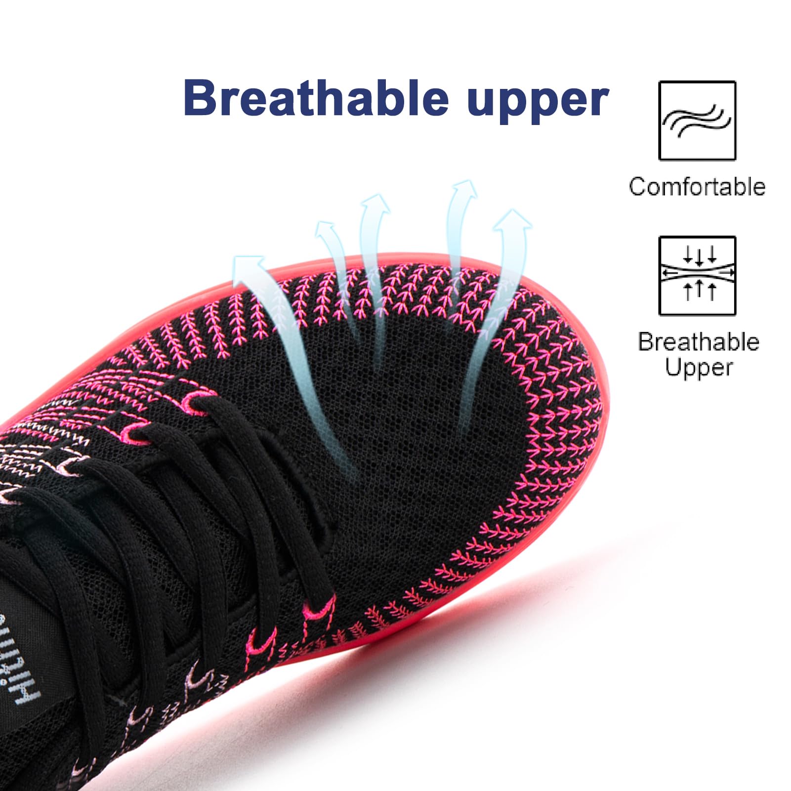 Baskets Running Femme Rose rouge G