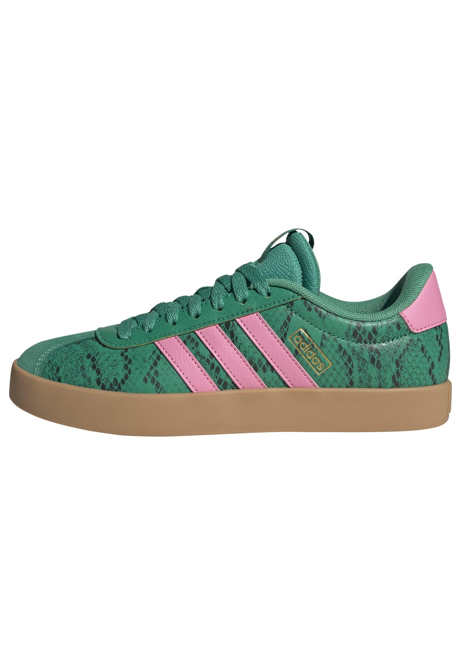 Adidas VL Court 3.0 Femme Court Green Bliss Pink Gold Met F