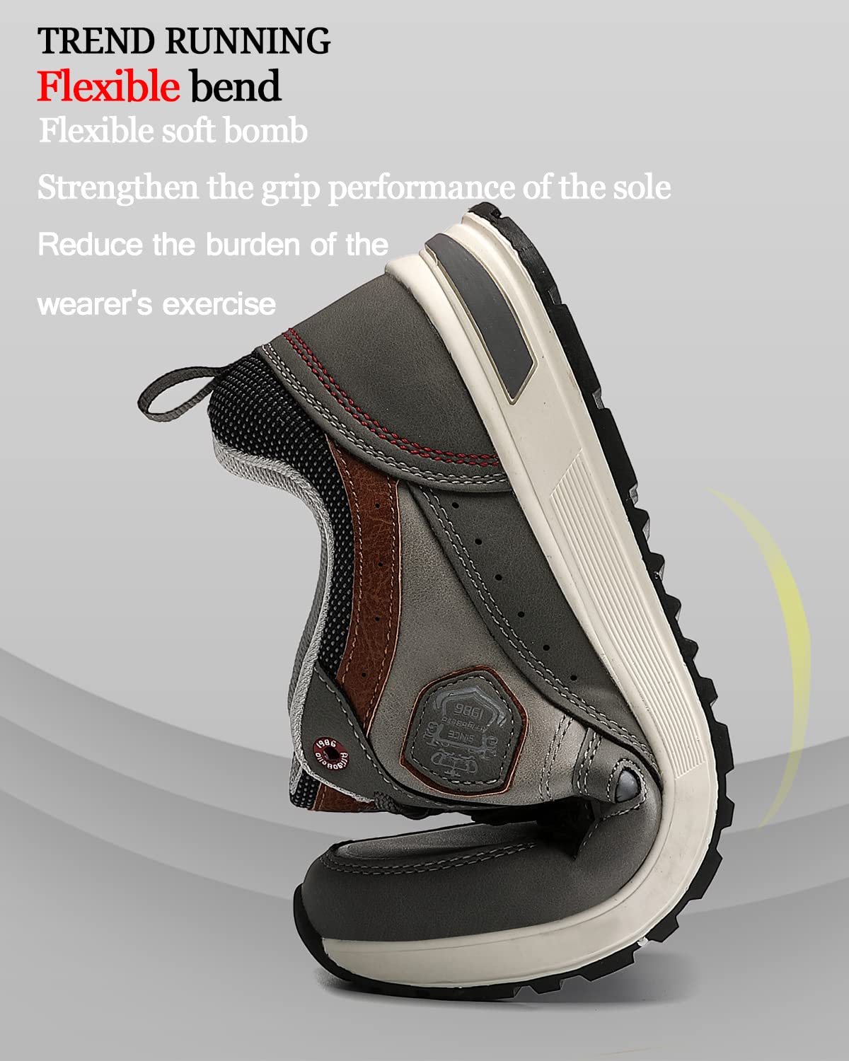 Sneakers Homme D Gris-3 J