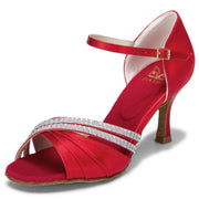 Sandales de Danse Femme Rouge D