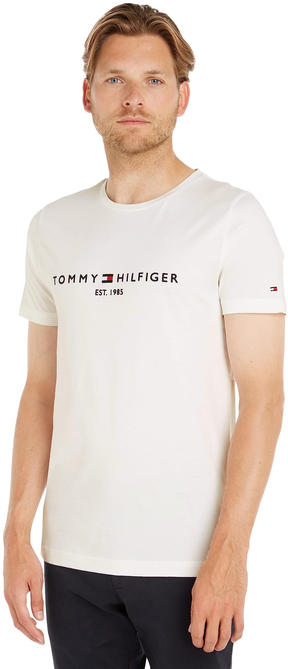 T-Shirt Tommy Hilfiger White (Snow White) F